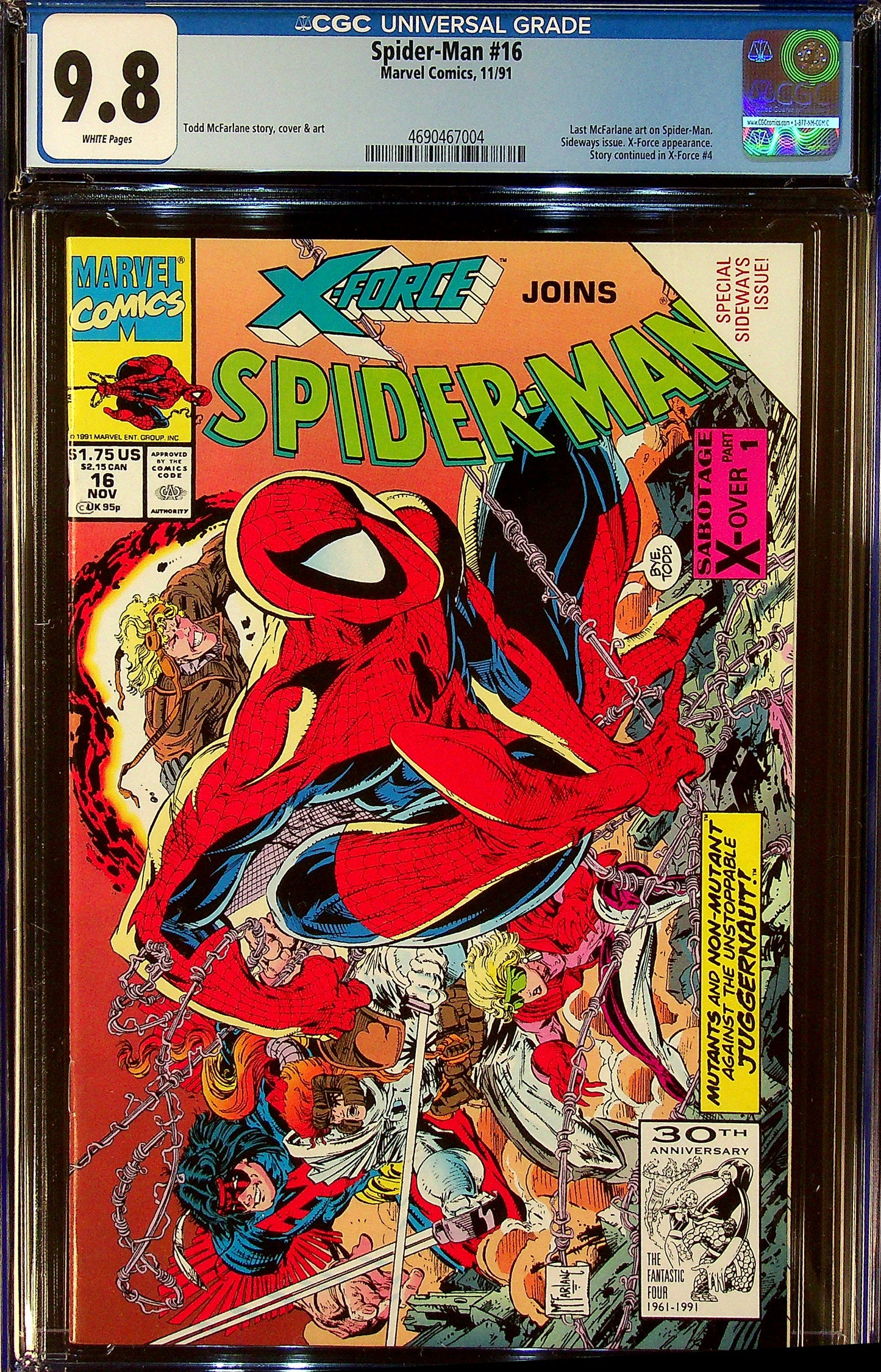 Spider-man #16 CGC 9.8
