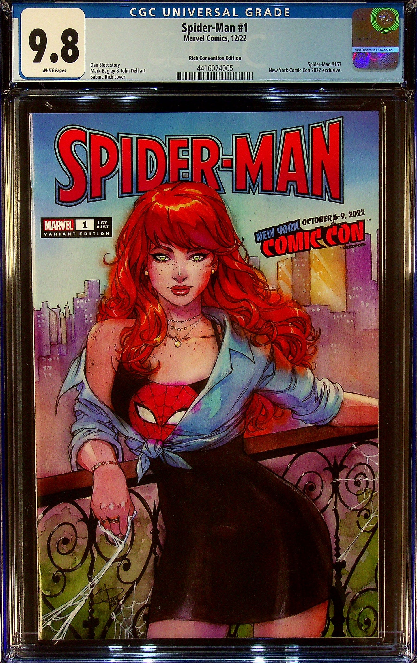 Spider-Man #1 CGC 9.8 Rich Convention Edition