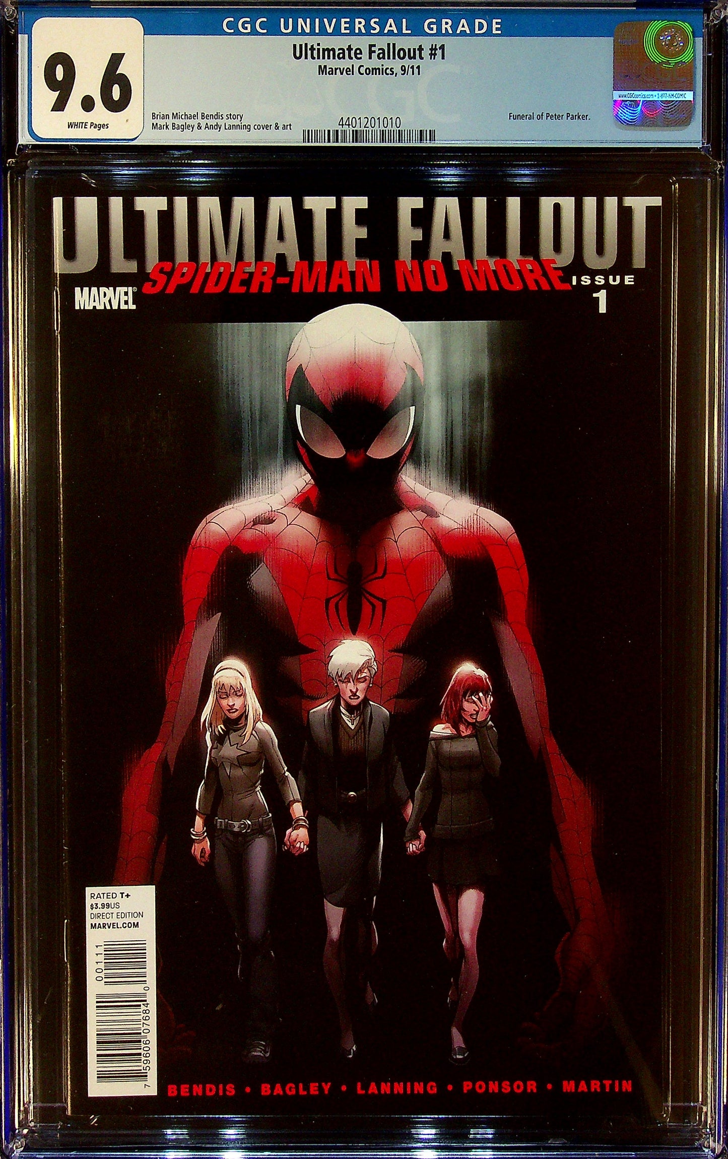 Ultimate Fallout #1 CGC 9.6