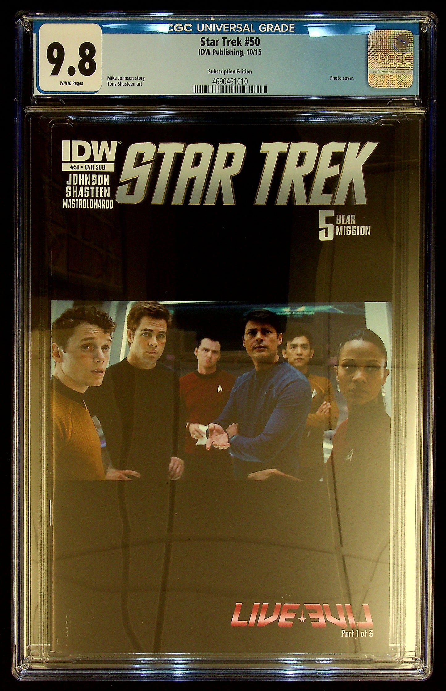 Star Trek #50 CGC 9.8