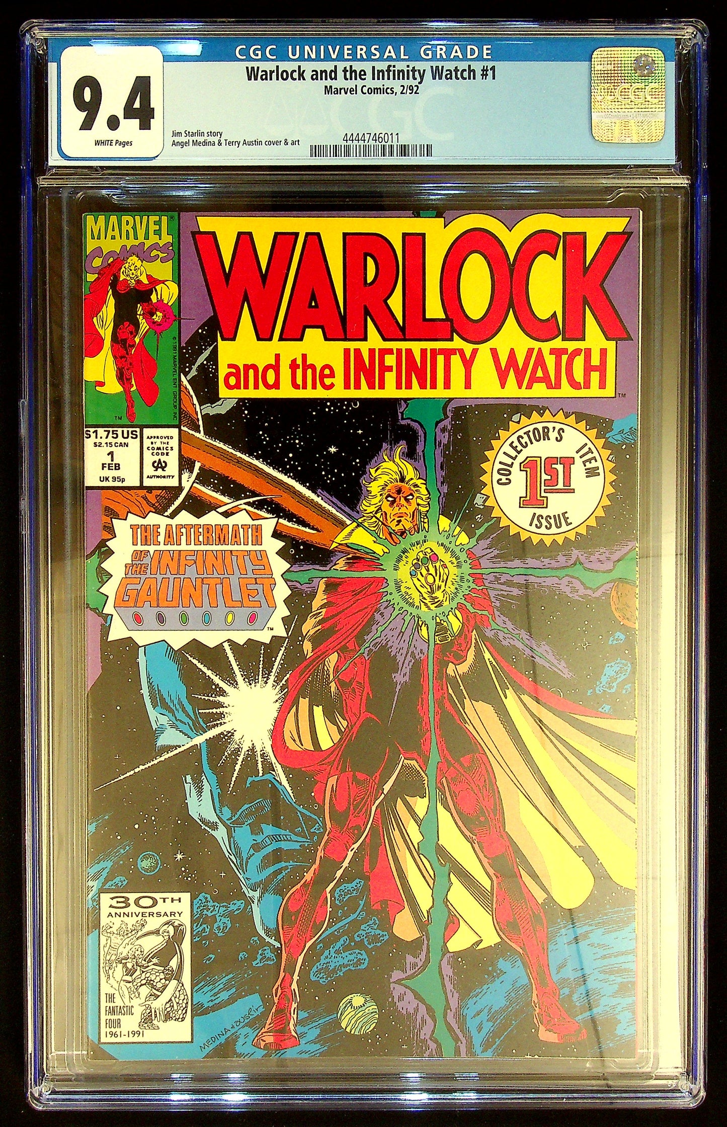 Warlock and The Infinity Watch #1 CGC 9.8