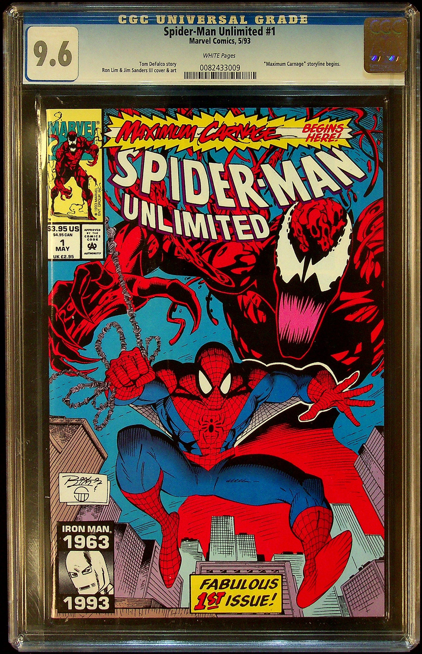 Spider-Man Unlimited #1 CGC 9.6
