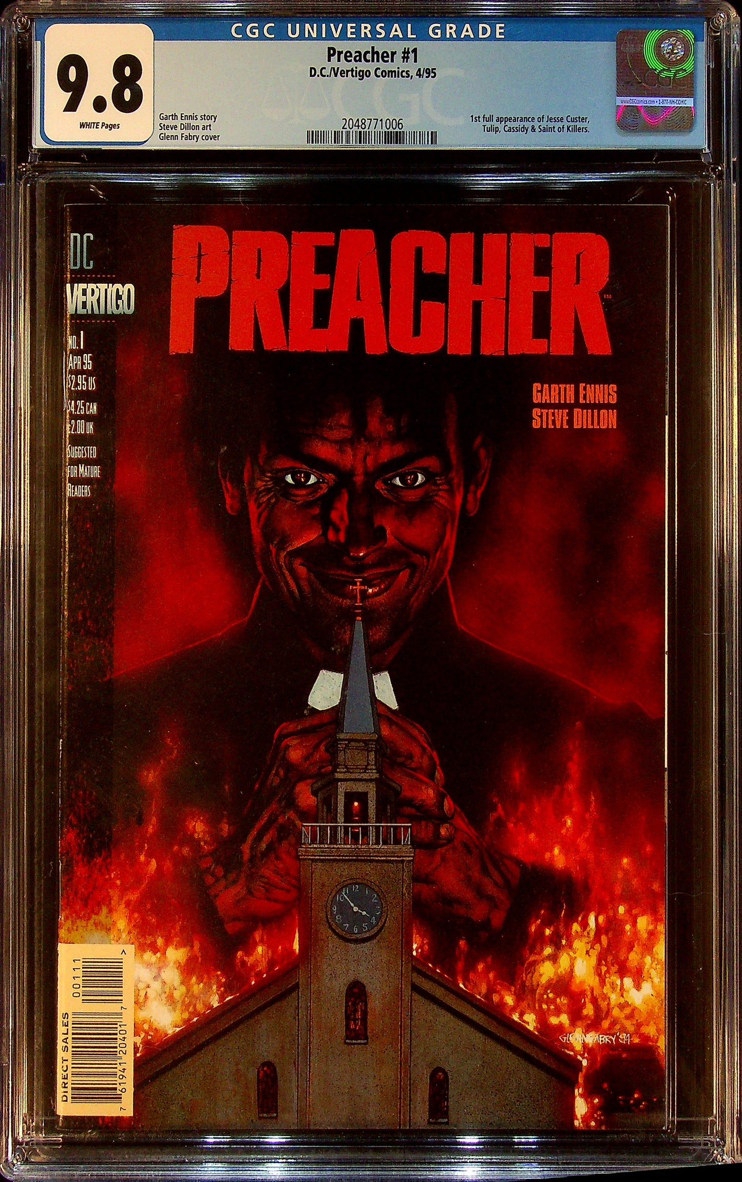 Preacher #1 CGC 9.8