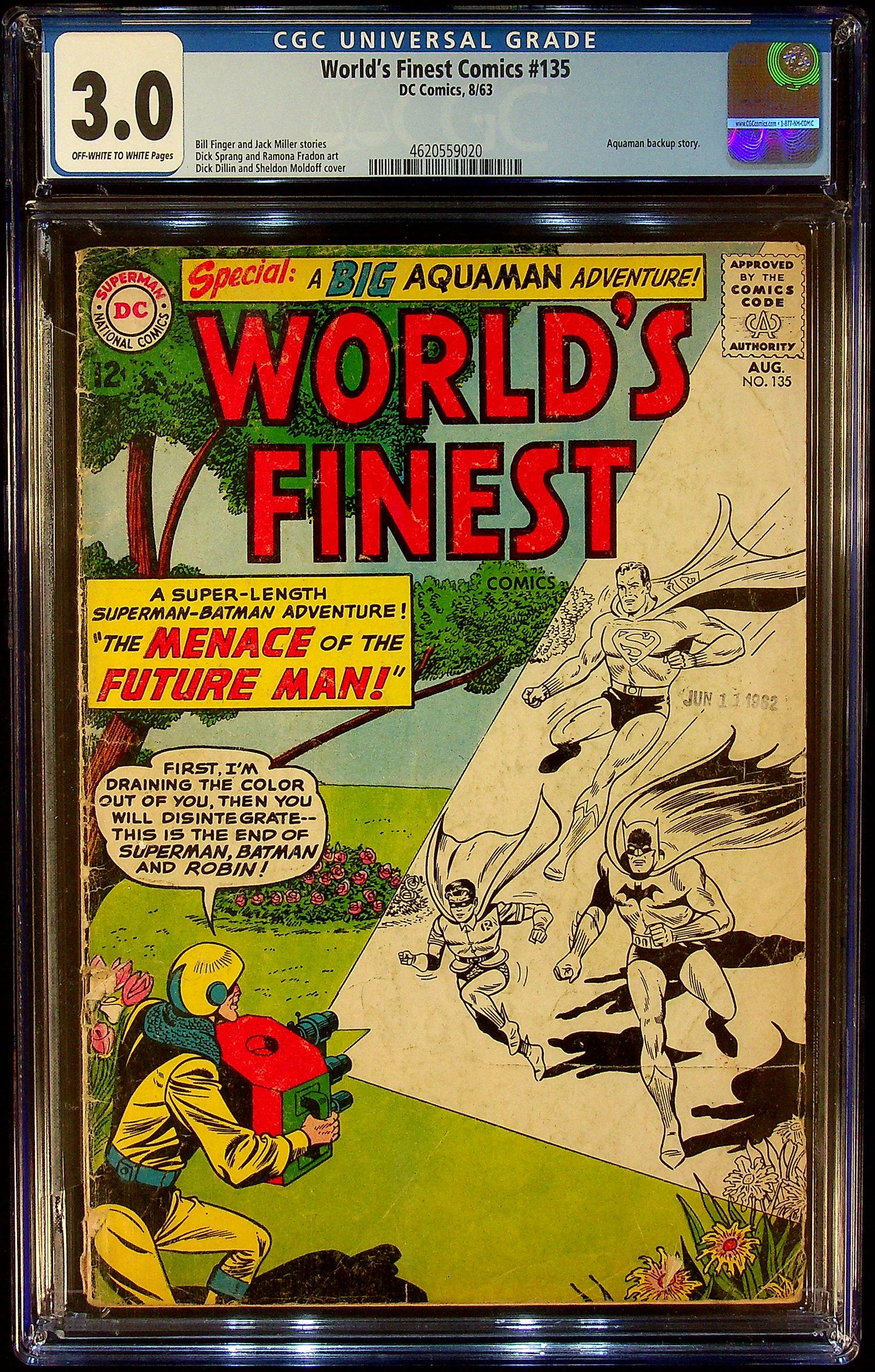 World's Finest Comics #135 CGC 3.0