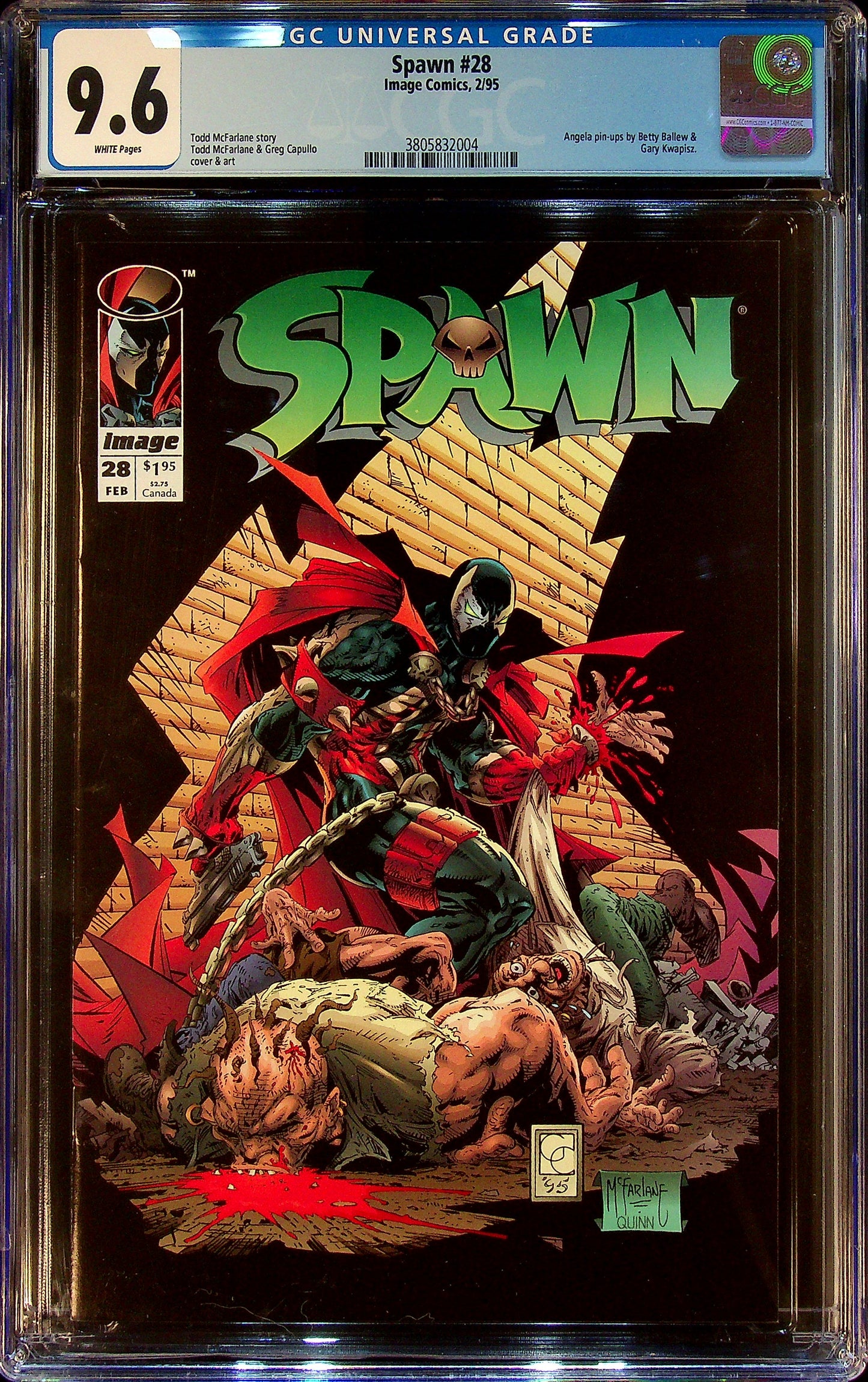 Spawn #28 CGC 9.6