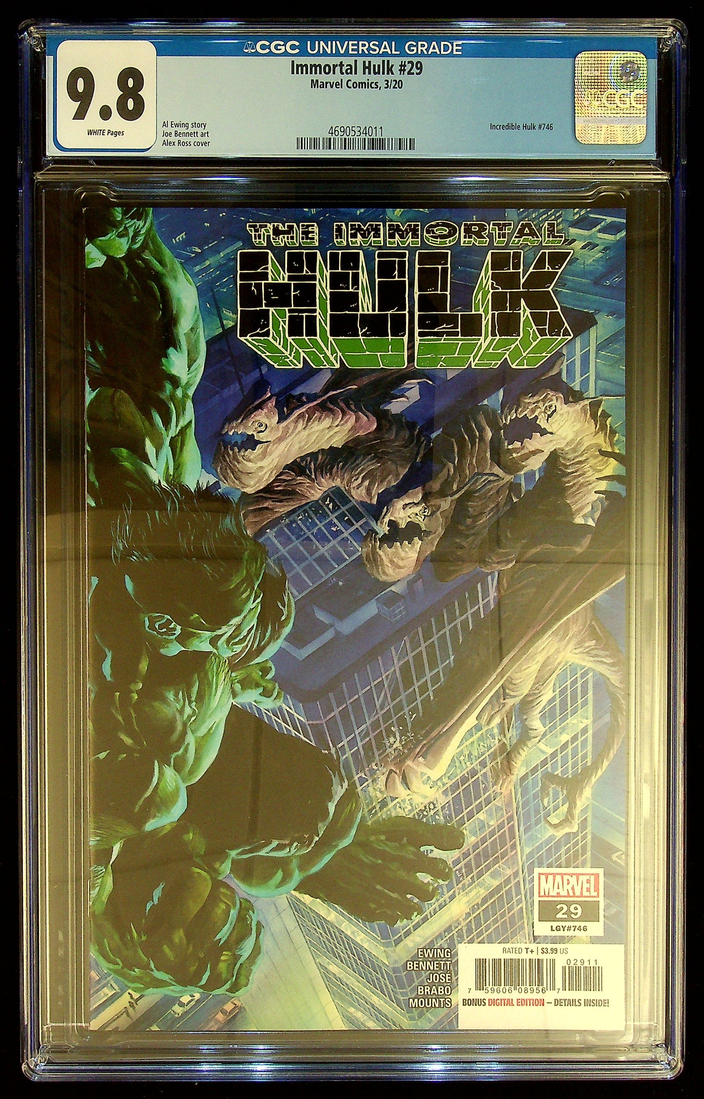 Immortal Hulk #29 CGC 9.8