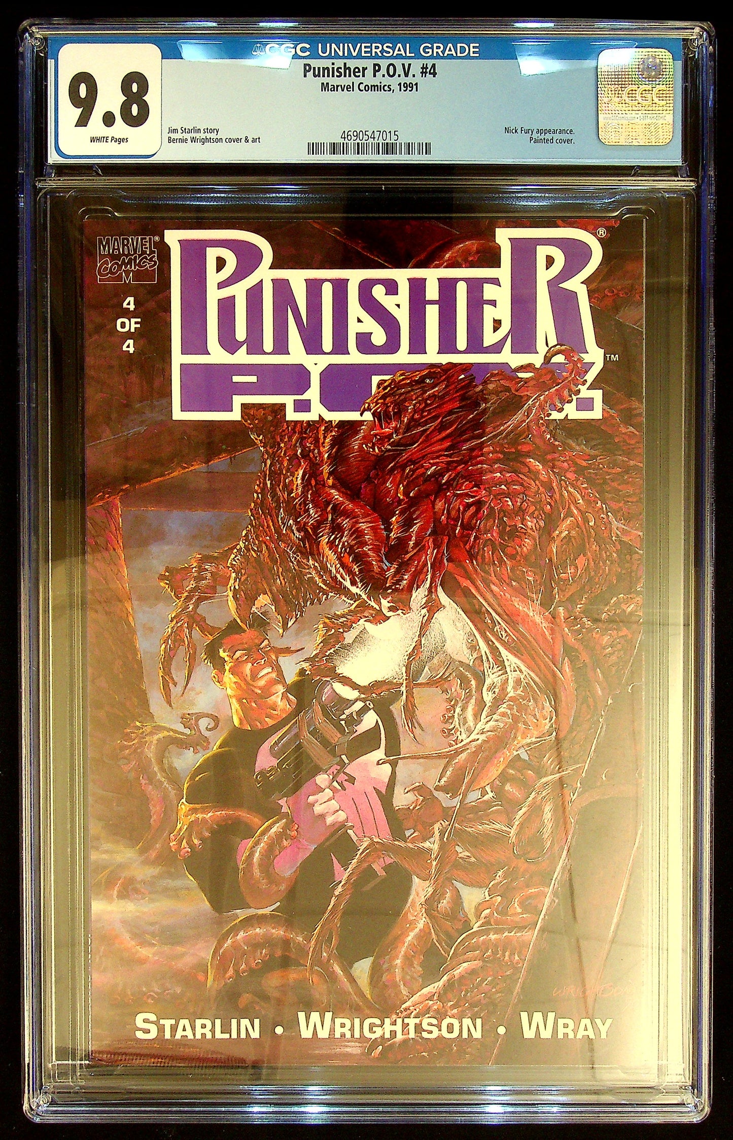 Punisher P. O. V. #4 CGC 9.8