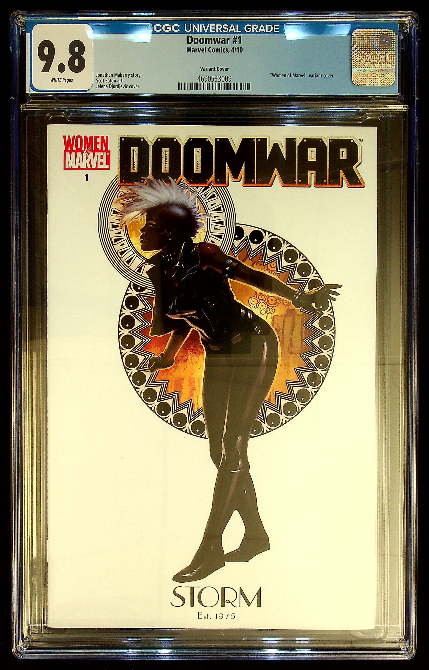 Doomwar #1 CGC 9.8 Variant Cover