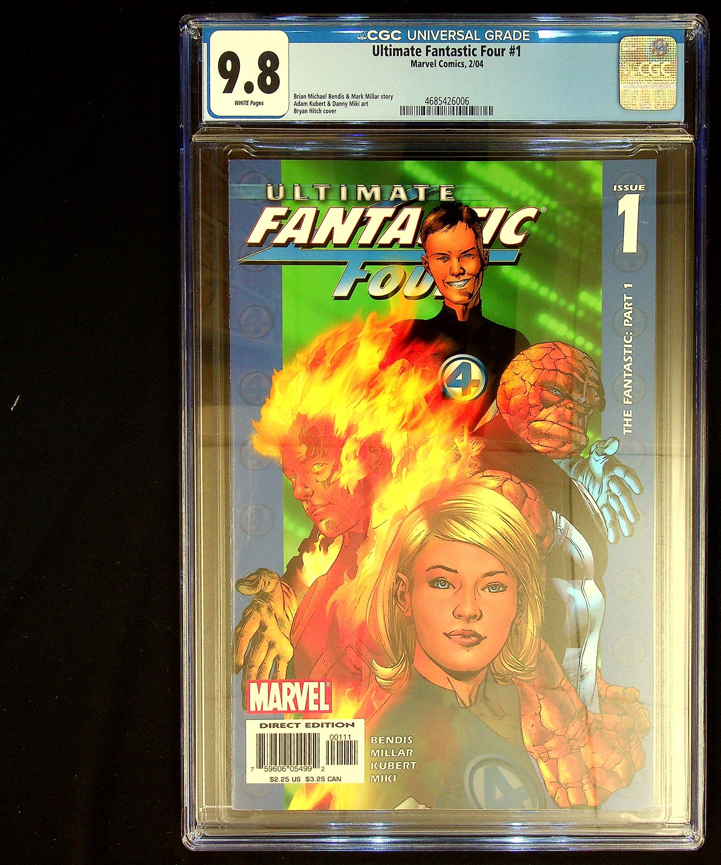 Ultimate Fantastic Four #1 CGC 9.8