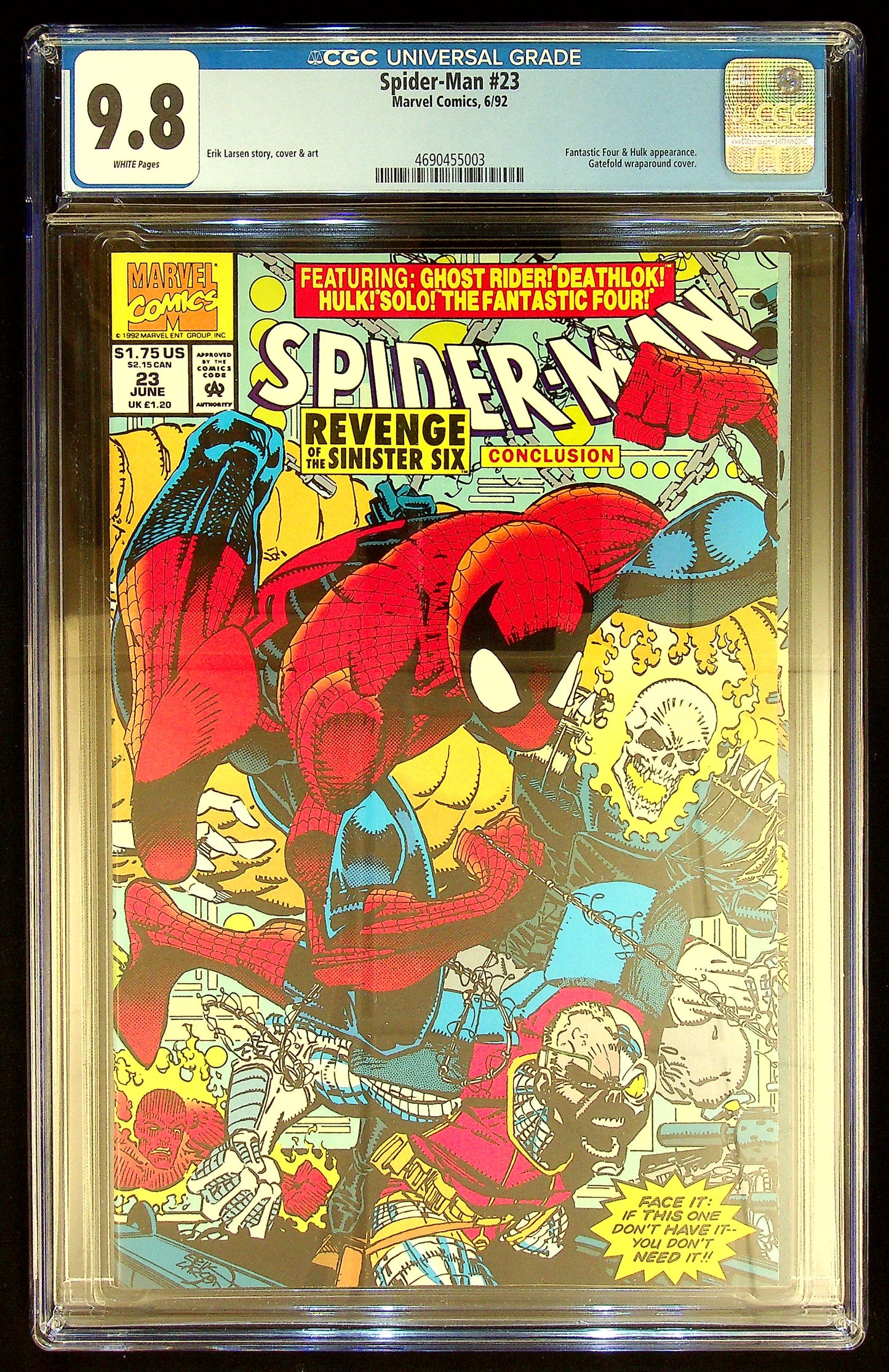 Spider- Man #23 CGC 9.8