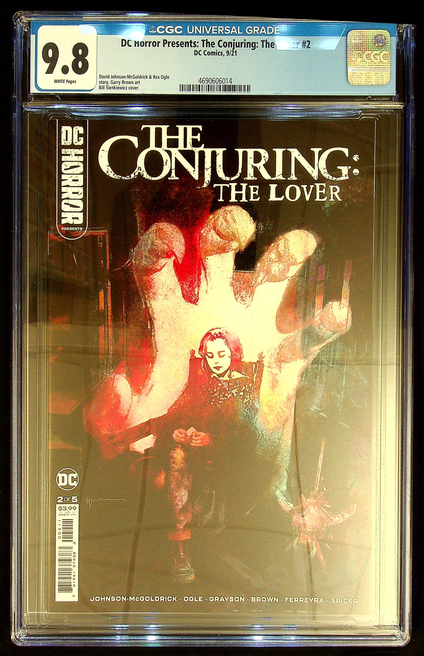 DC Horror Presents: The Conjuring: The Lover #2 CGC 9.8