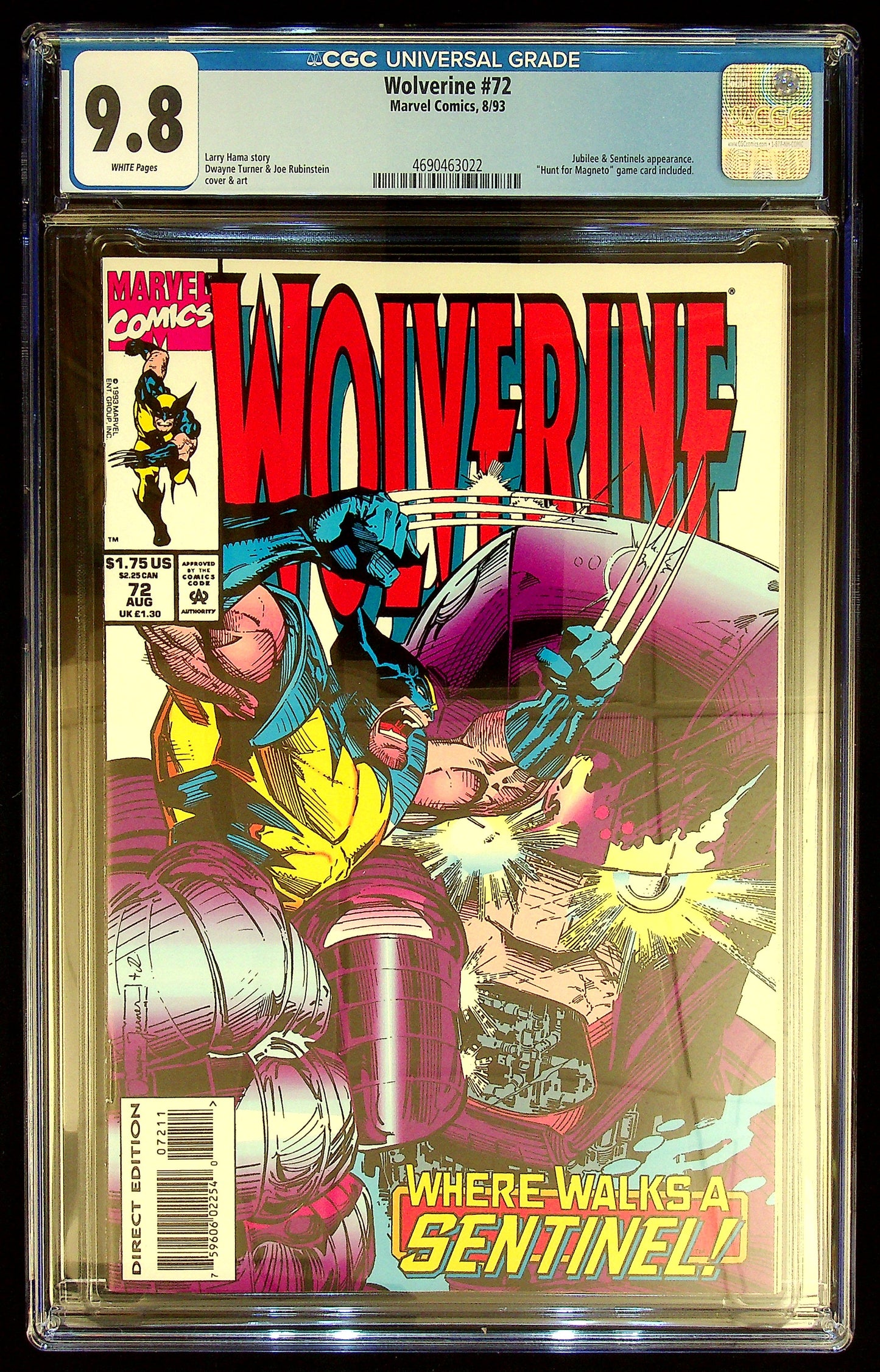 Wolverine #72 CGC 9.8