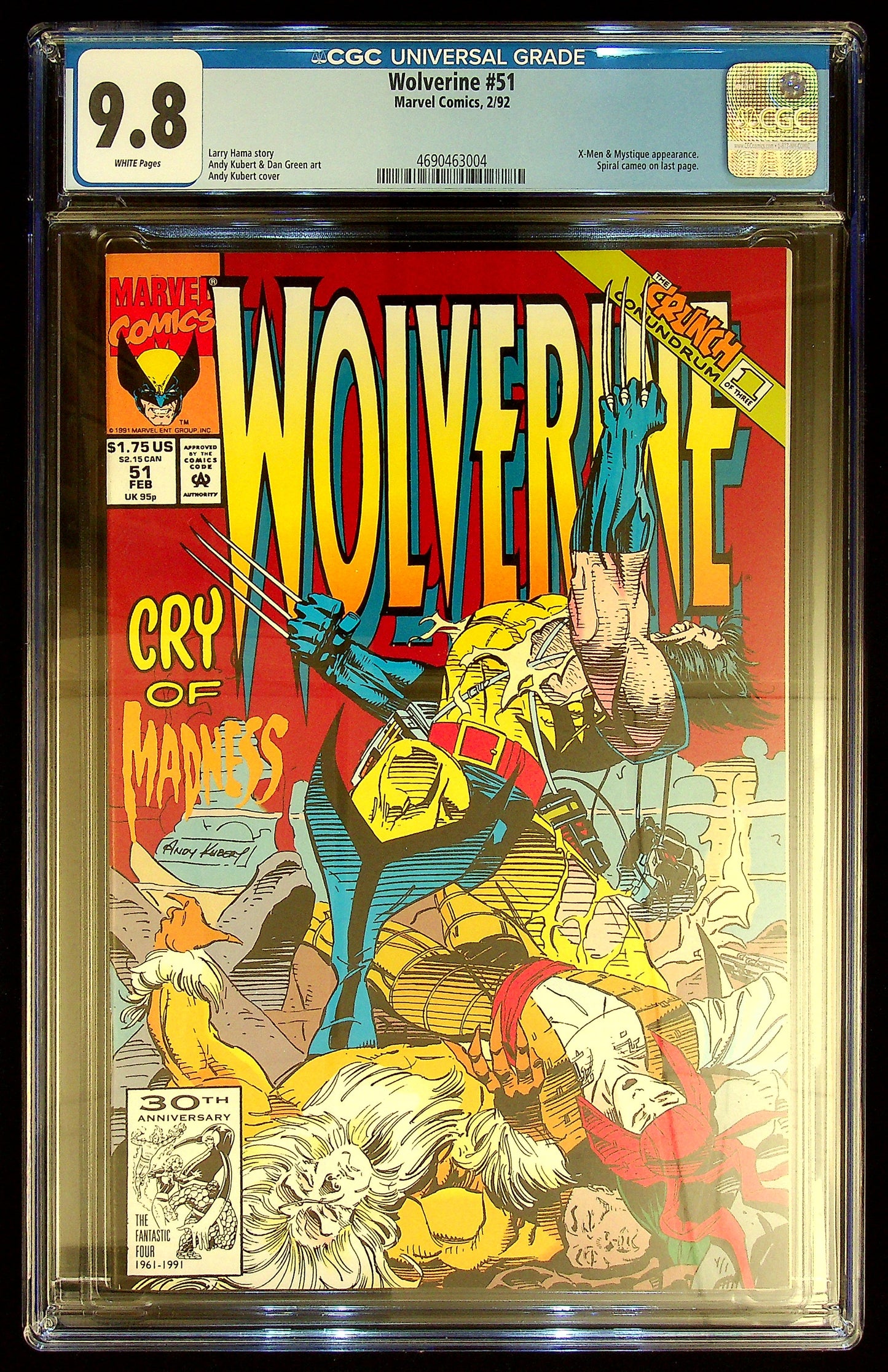 Wolverine #51 CGC 9.8