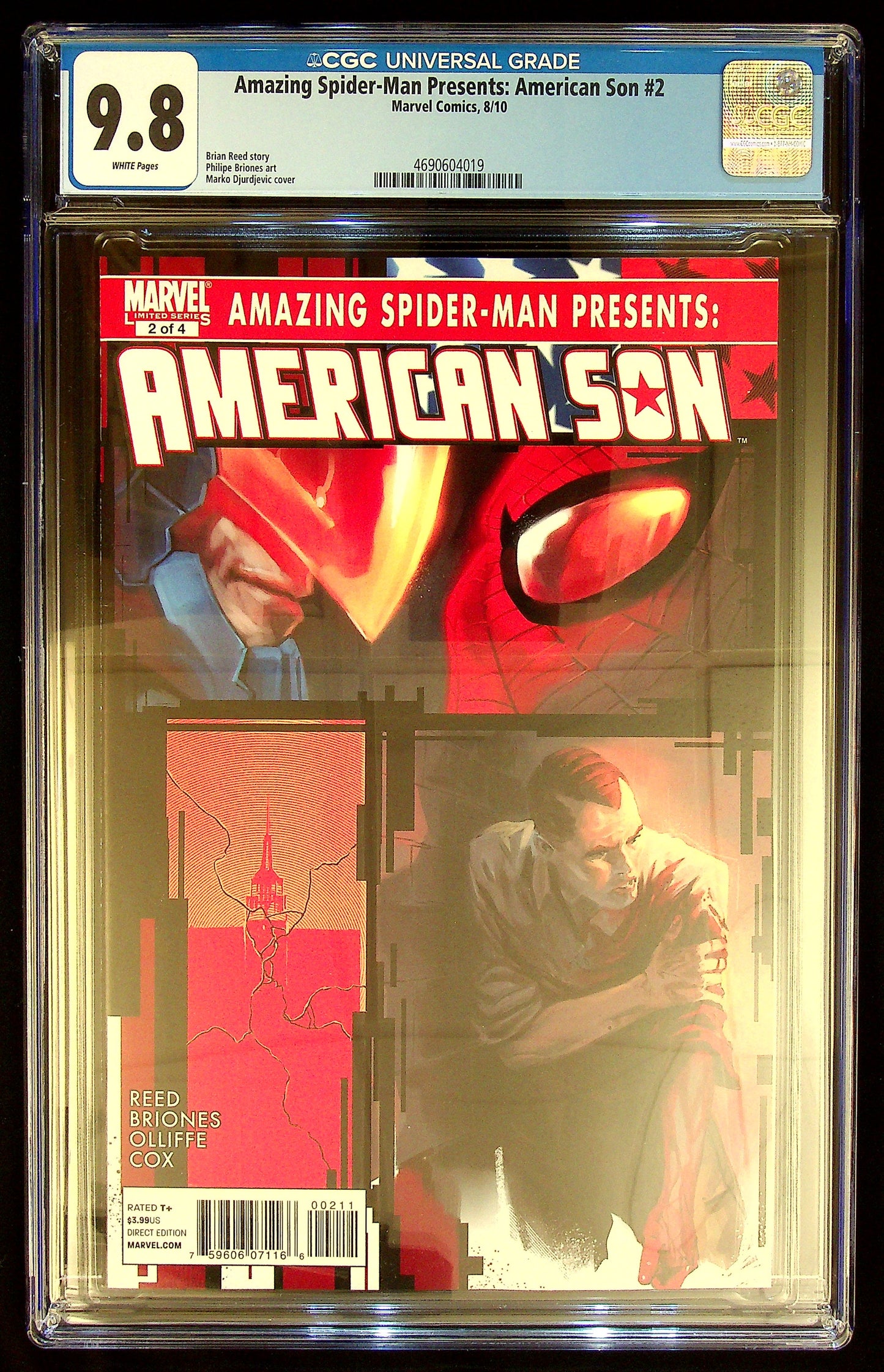 Amazing Spider-Man Presents: American Son #2 CGC 9.8