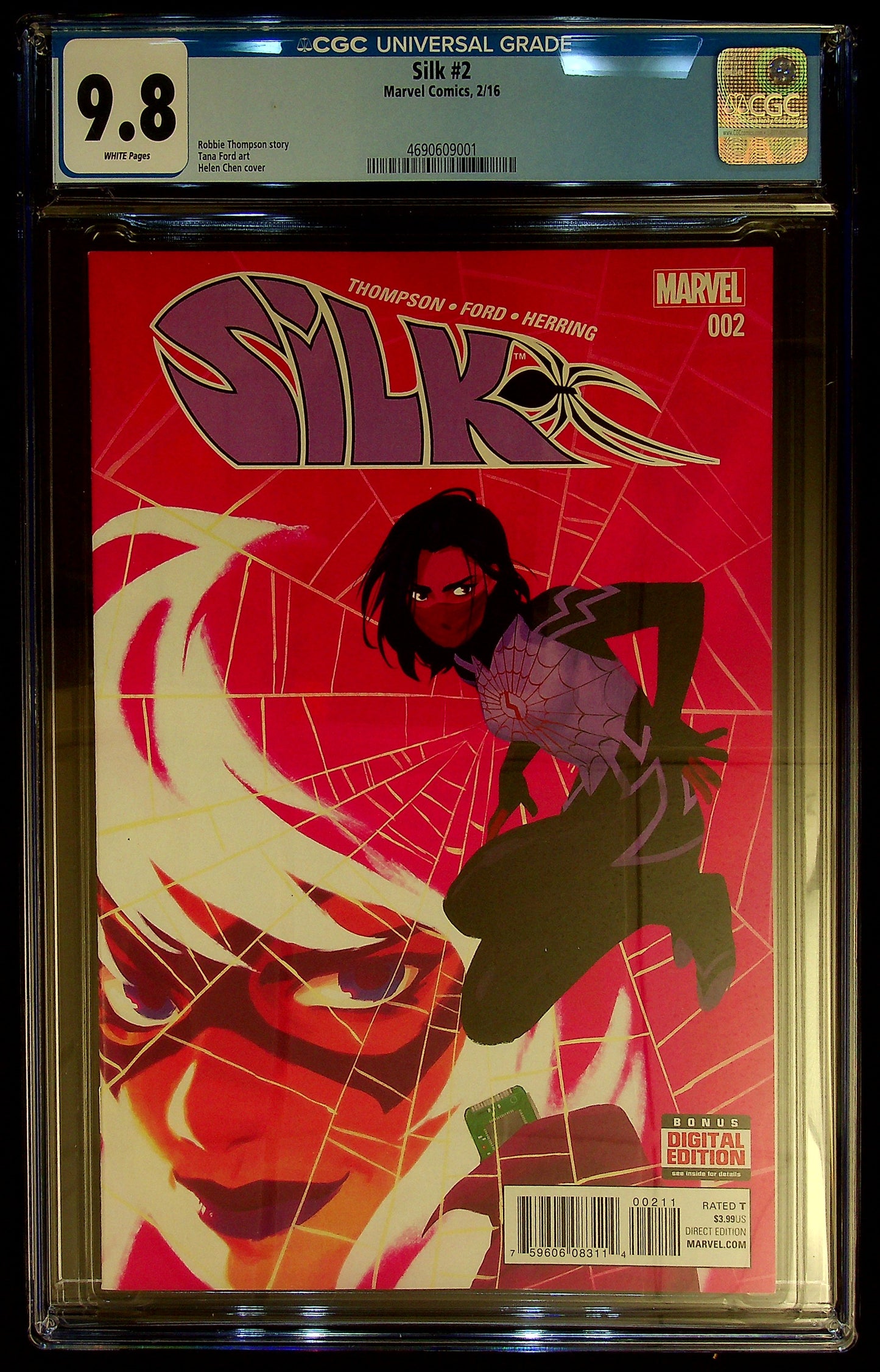 Silk #2 CGC 9.8