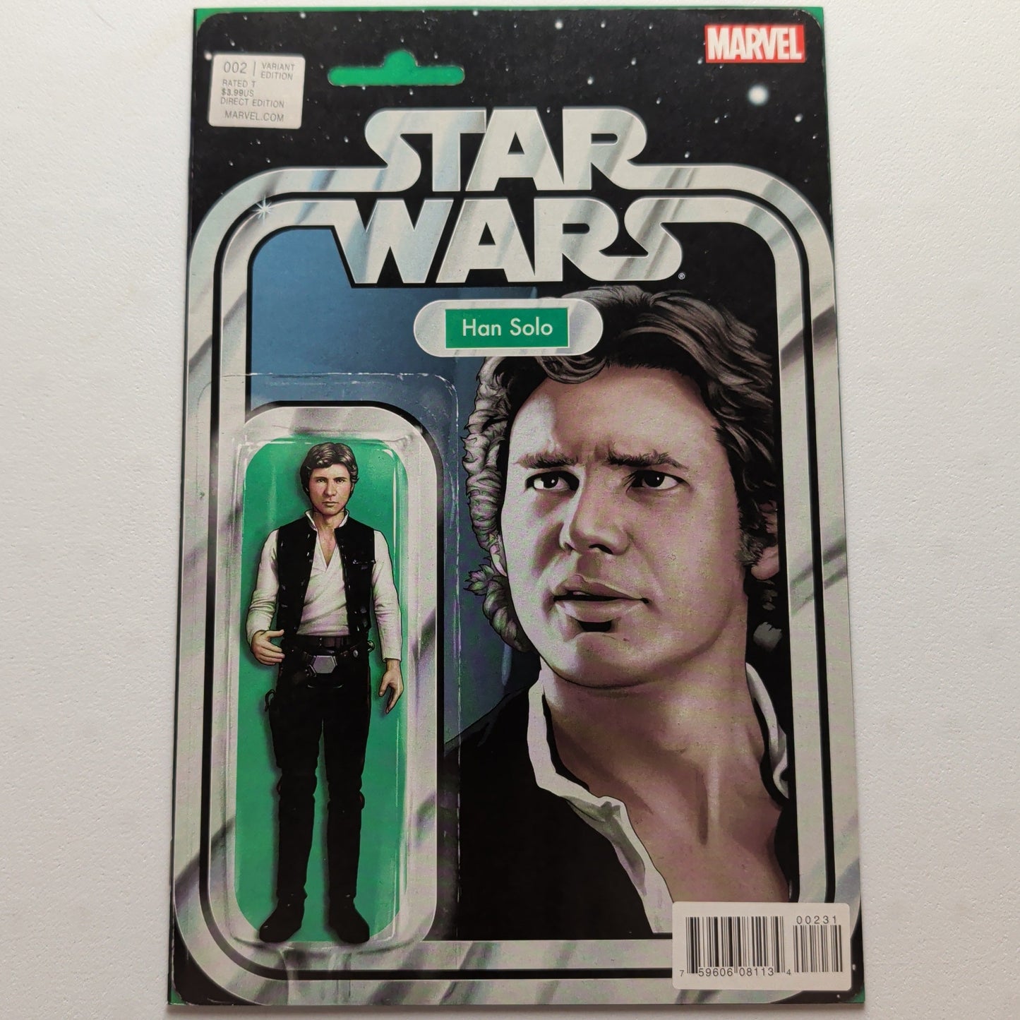 Star Wars Han Solo Action Figure Variant #2 (NM)