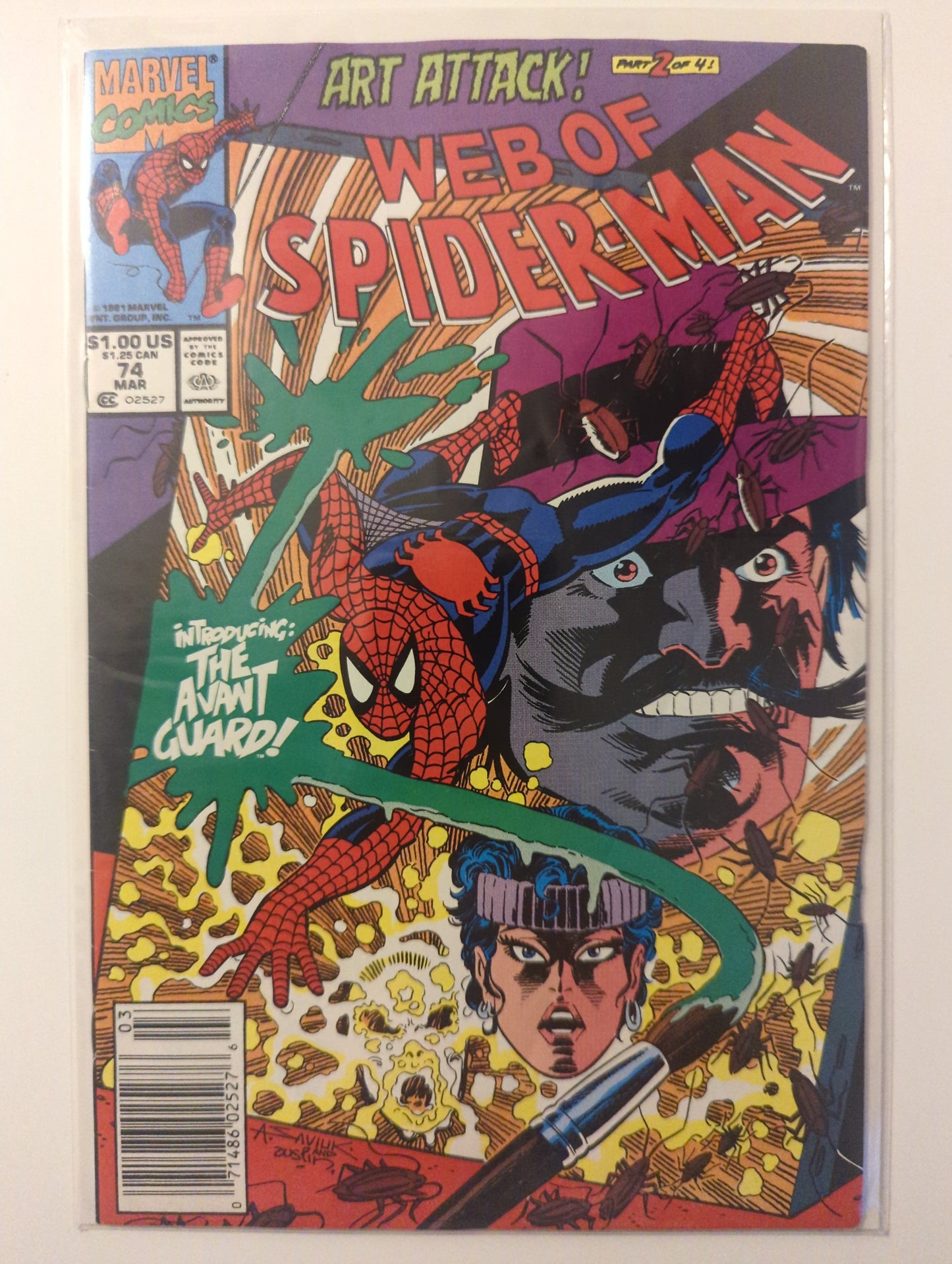 Web Of Spider-Man #74 Newsstand