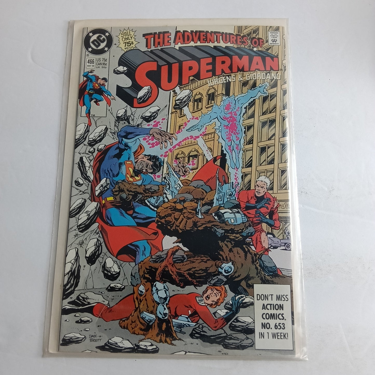 The adventures of superman #466