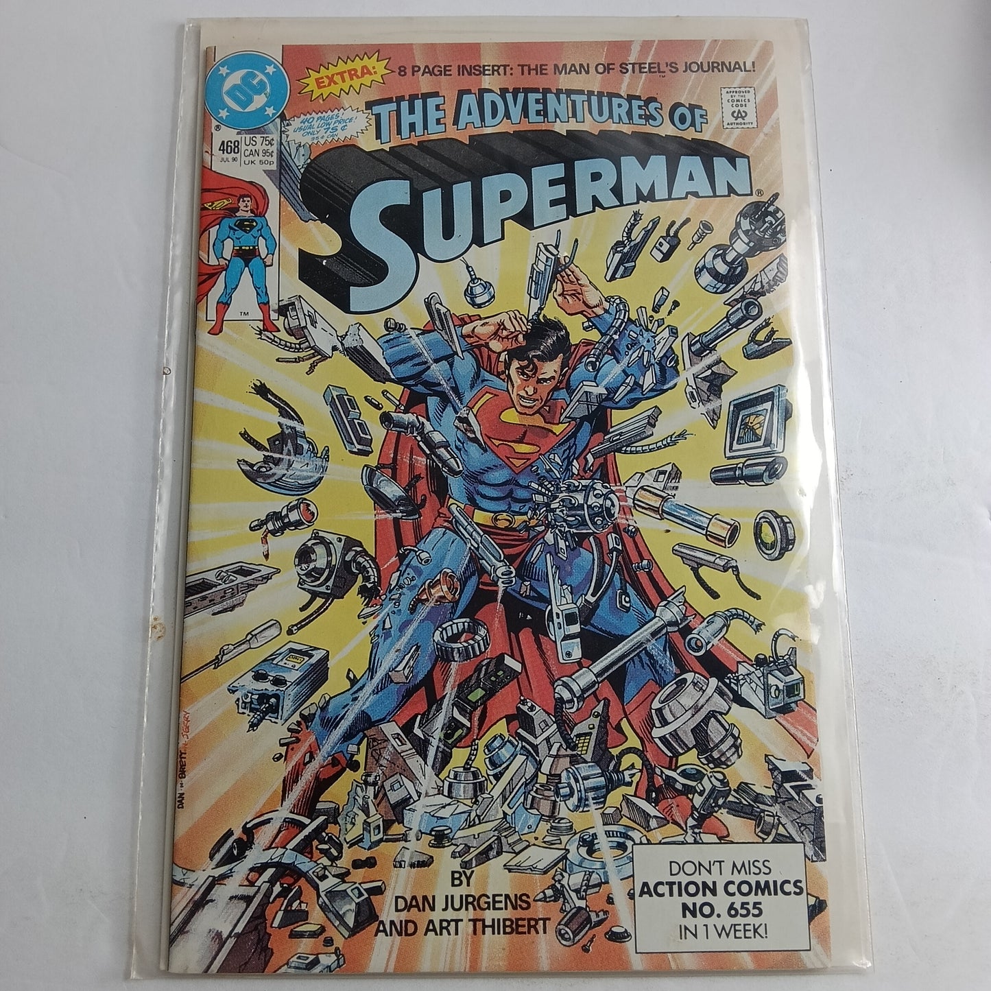 The adventures of Superman #468