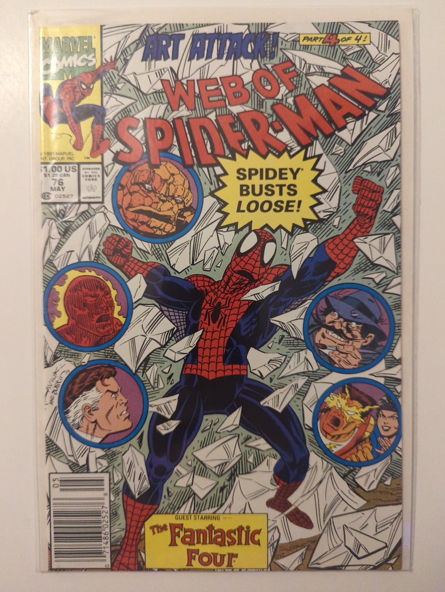 Web Of Spider-Man #76 Newsstand