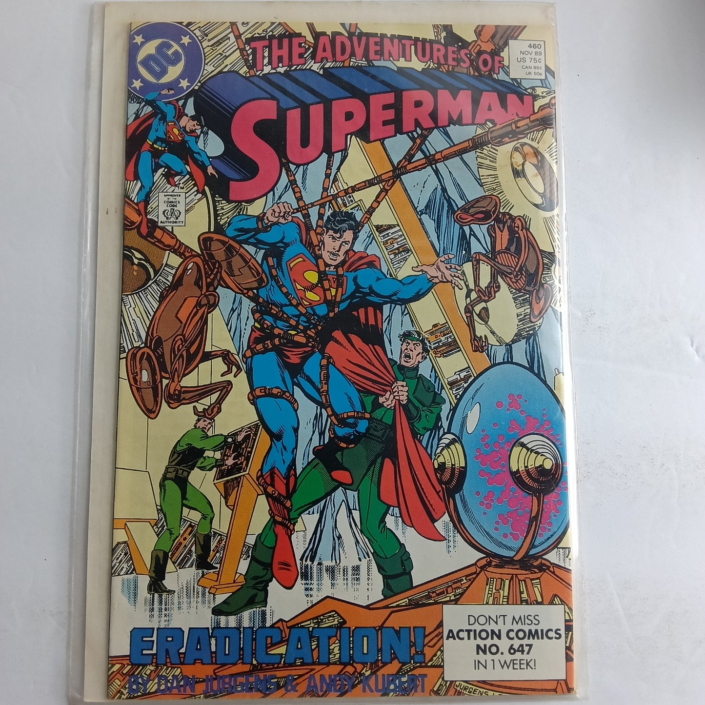 The adventures of superman #460
