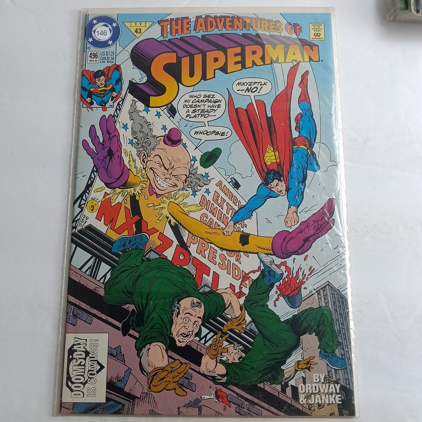 The adventures of Superman #496