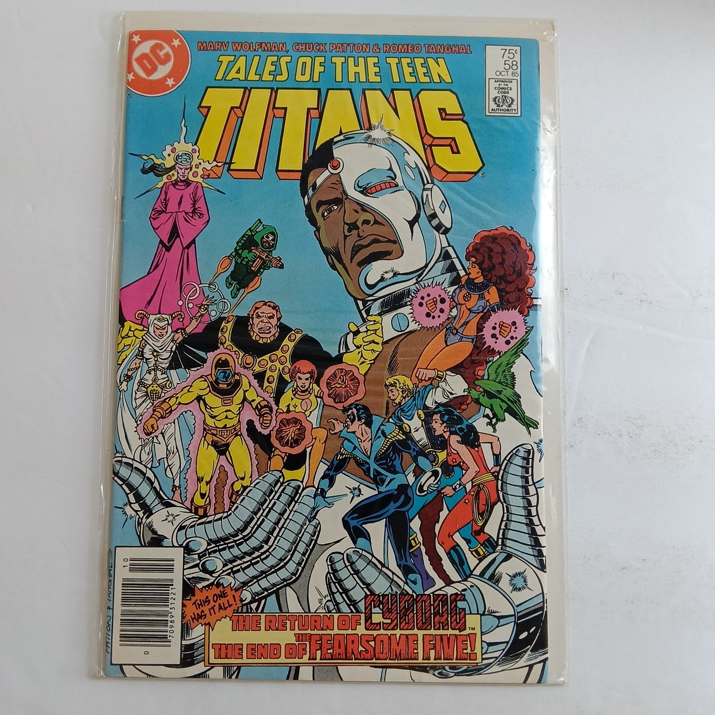 Tales of teen titans #58