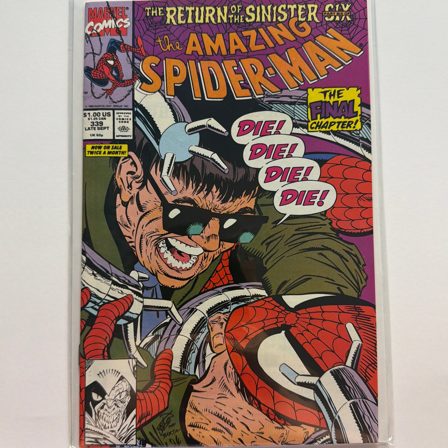 Amazing Spider-Man #339 (VF/NM)