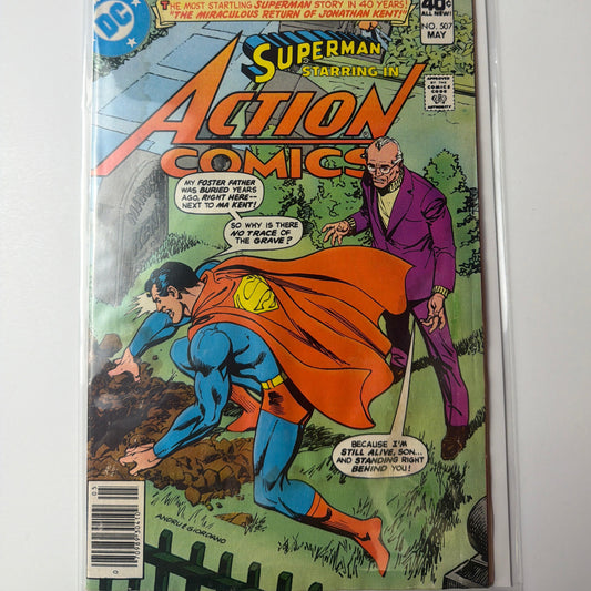Superman Starring in Action Comics #507