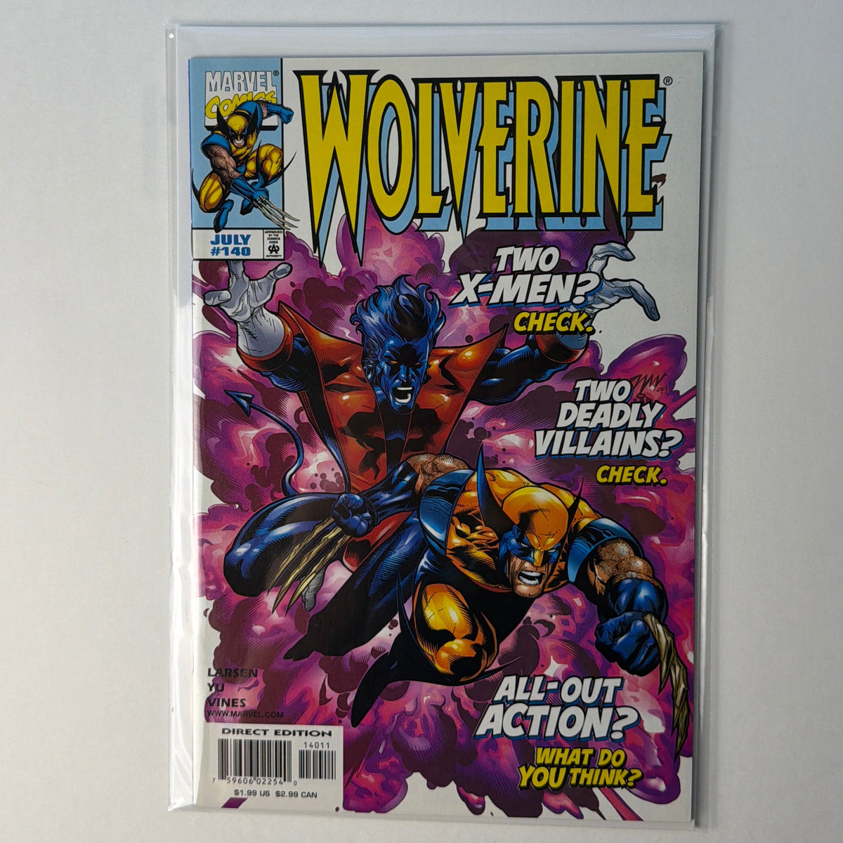 Wolverine #140 Direct Edition
