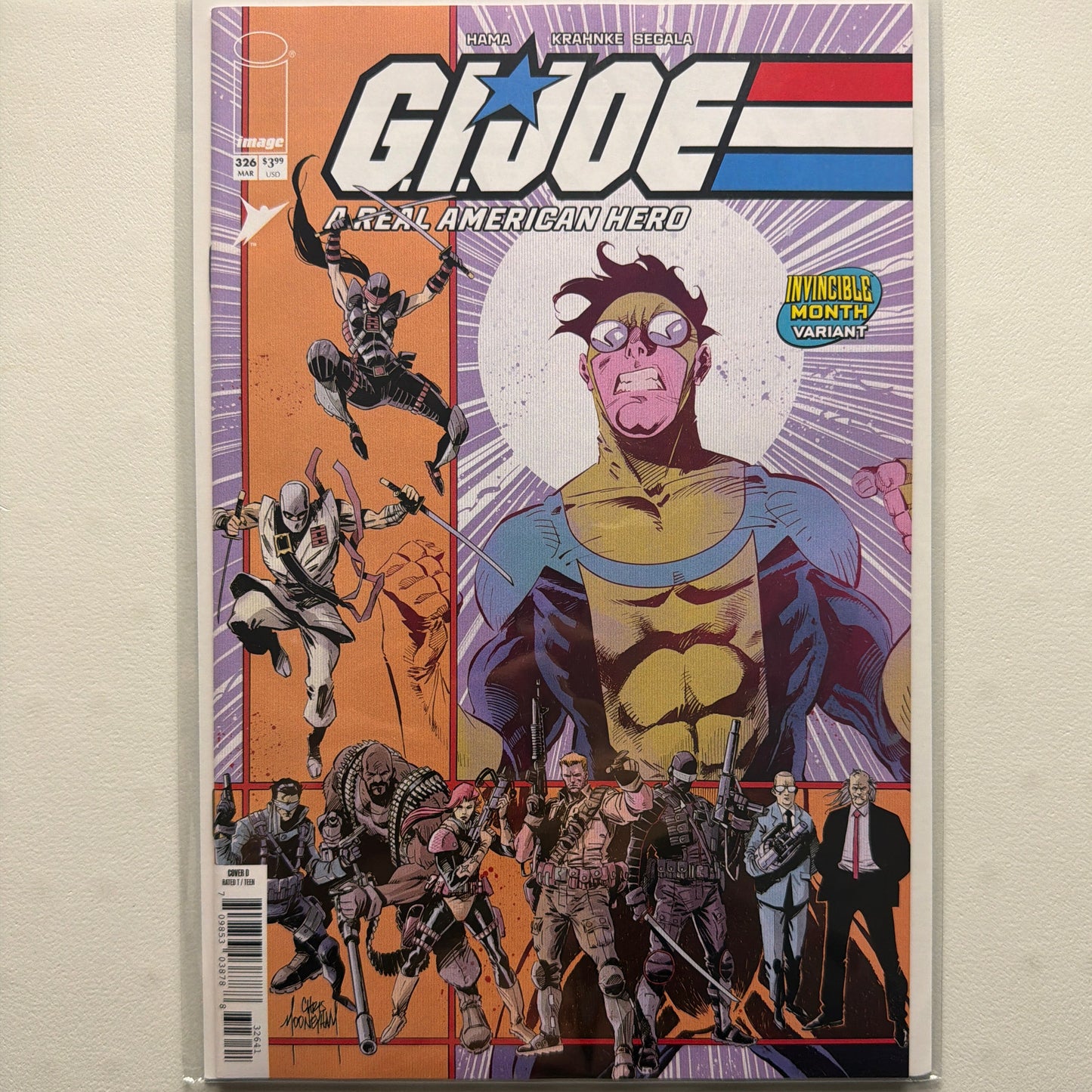 G.I.Joe #326 Invincible Variant (NM)