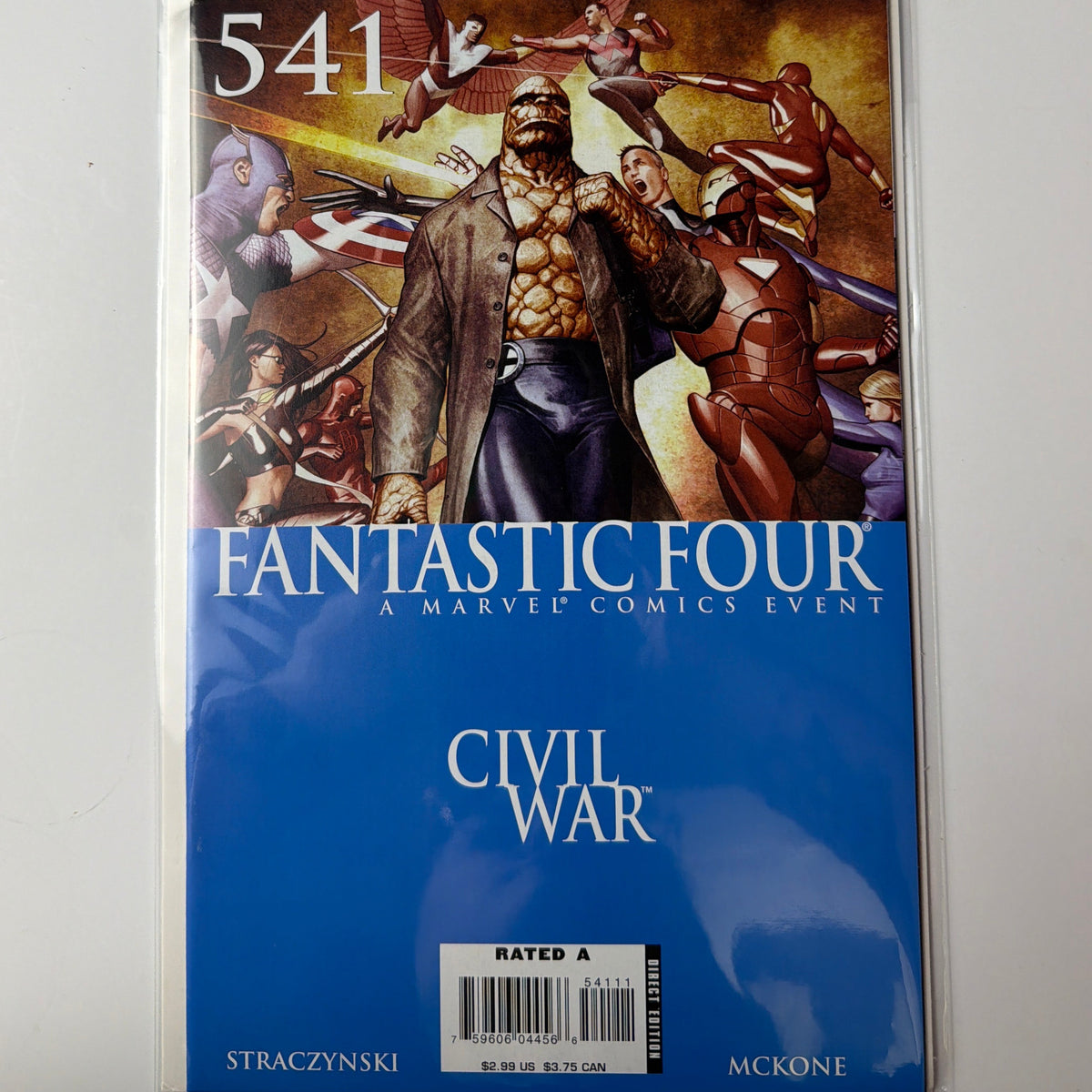 Fantastic Four A Marvel Comics Event Civil War #541