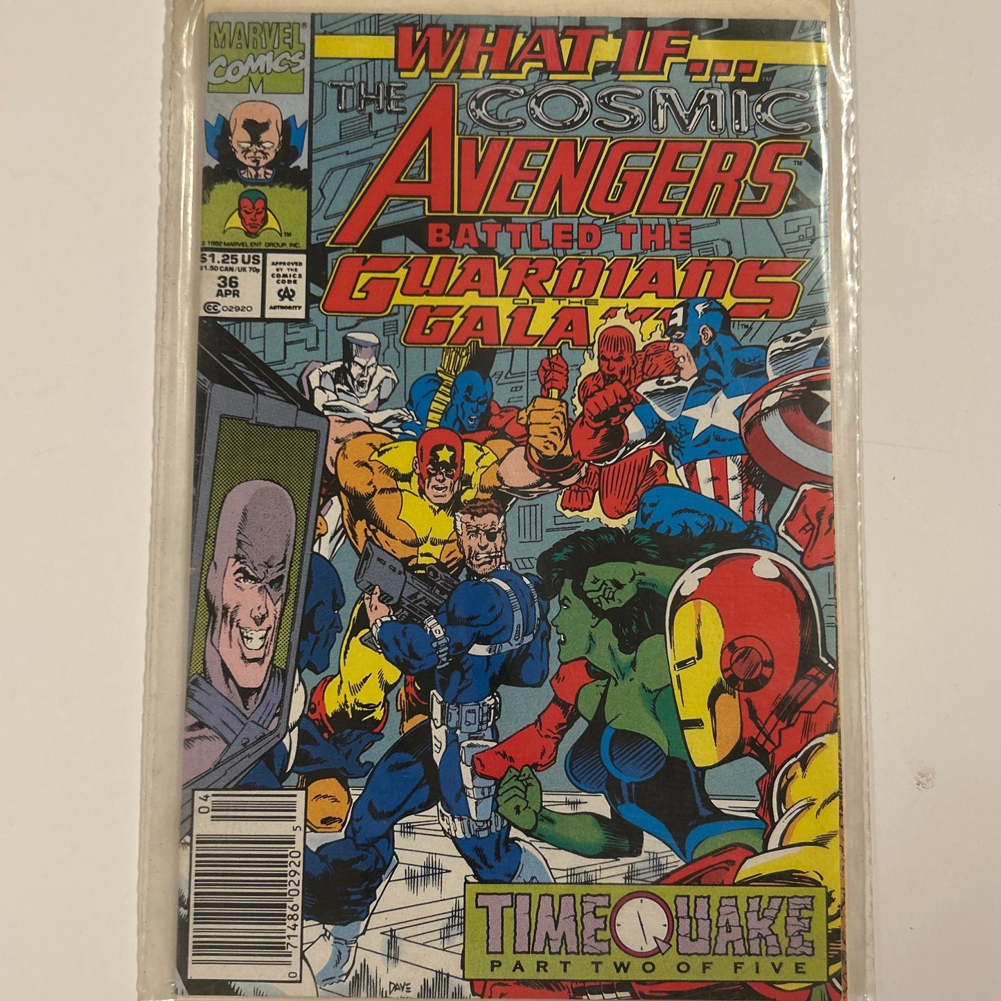 What if the Cosmic Avengers Battled the Guardians of the Galaxy #36