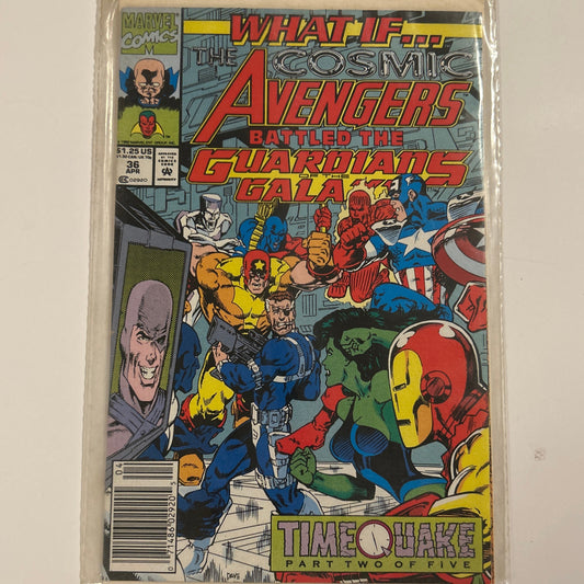 What if the Cosmic Avengers Battled the Guardians of the Galaxy #36