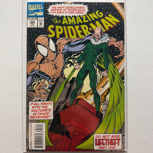The Amazing Spider-Man #386 (NM-)