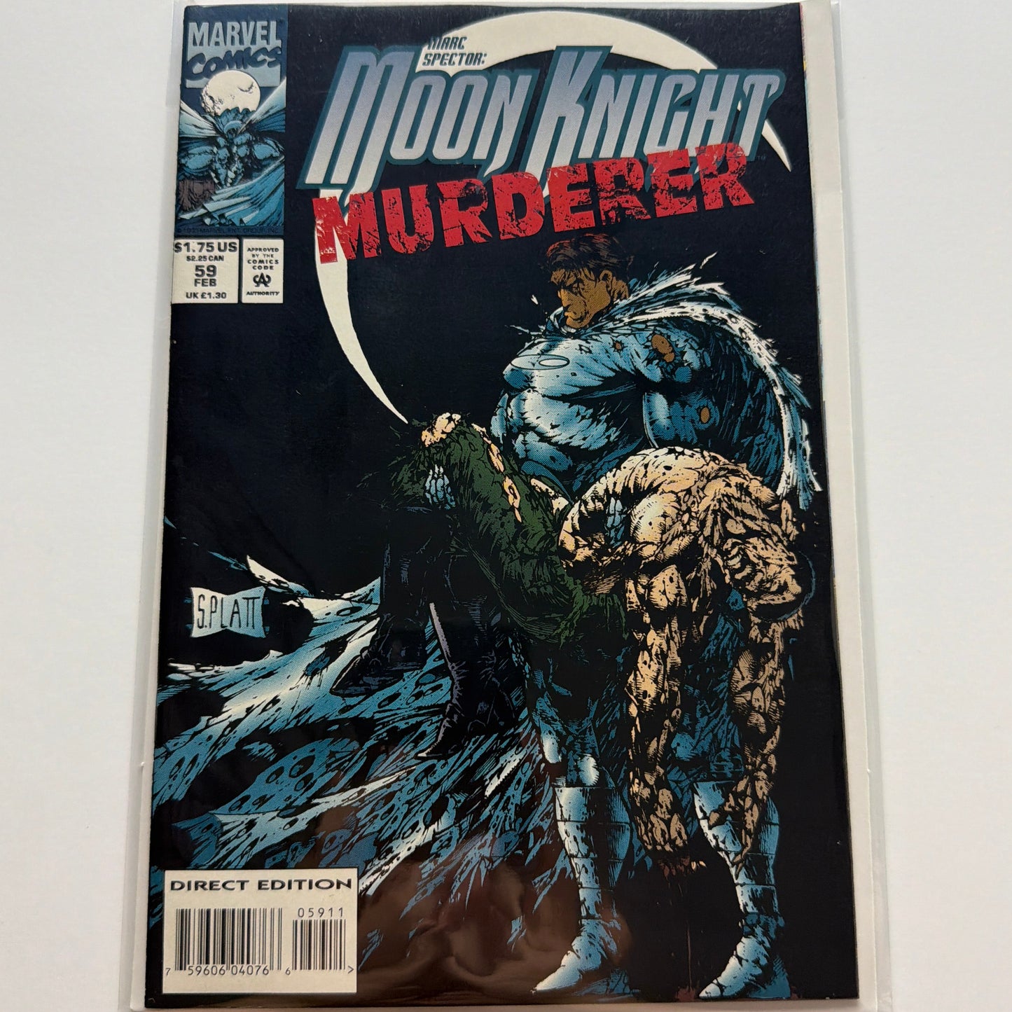 Marc Spector: Moonknight #59 (NM-)
