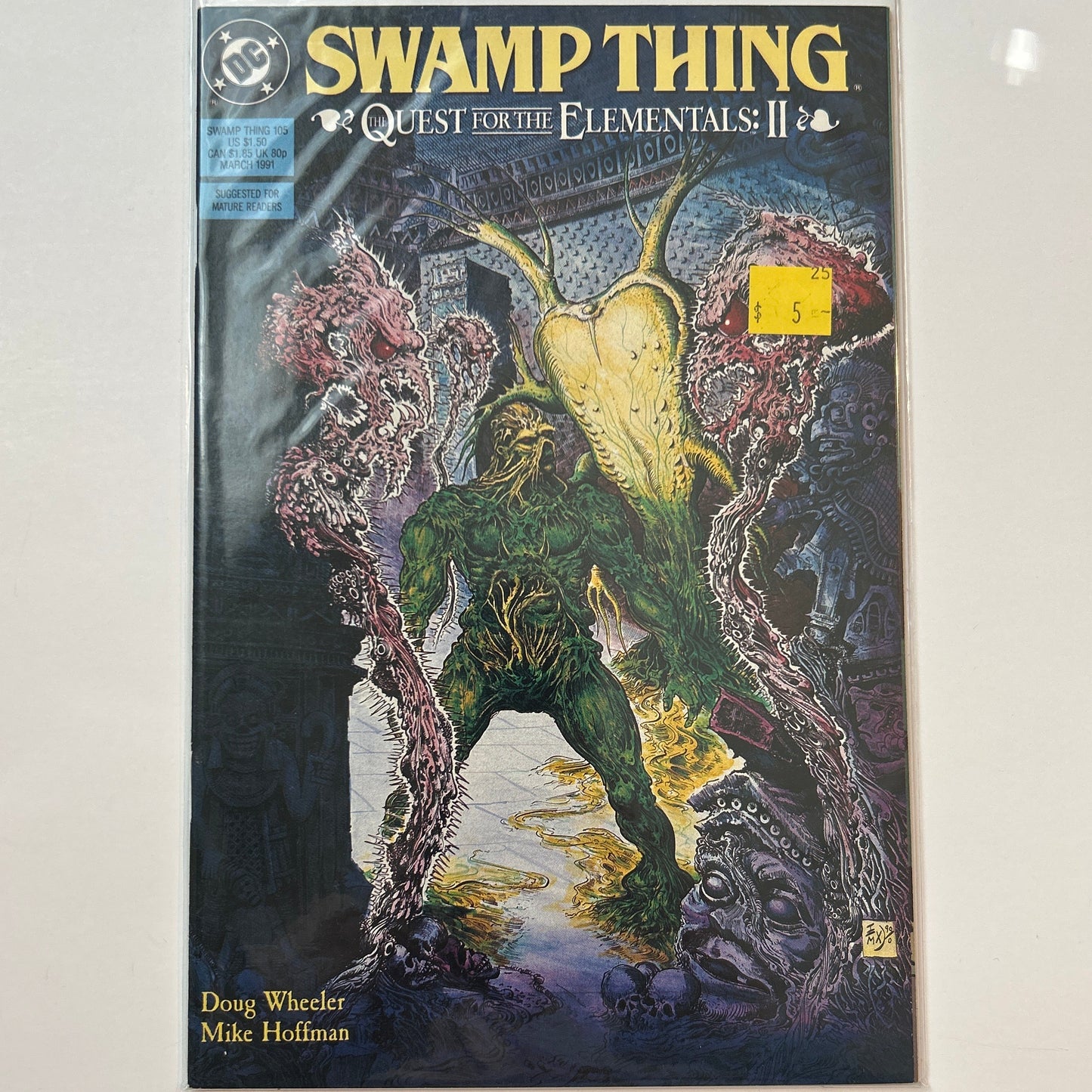 Swamp Thing The Quest for the Elementals: II #105