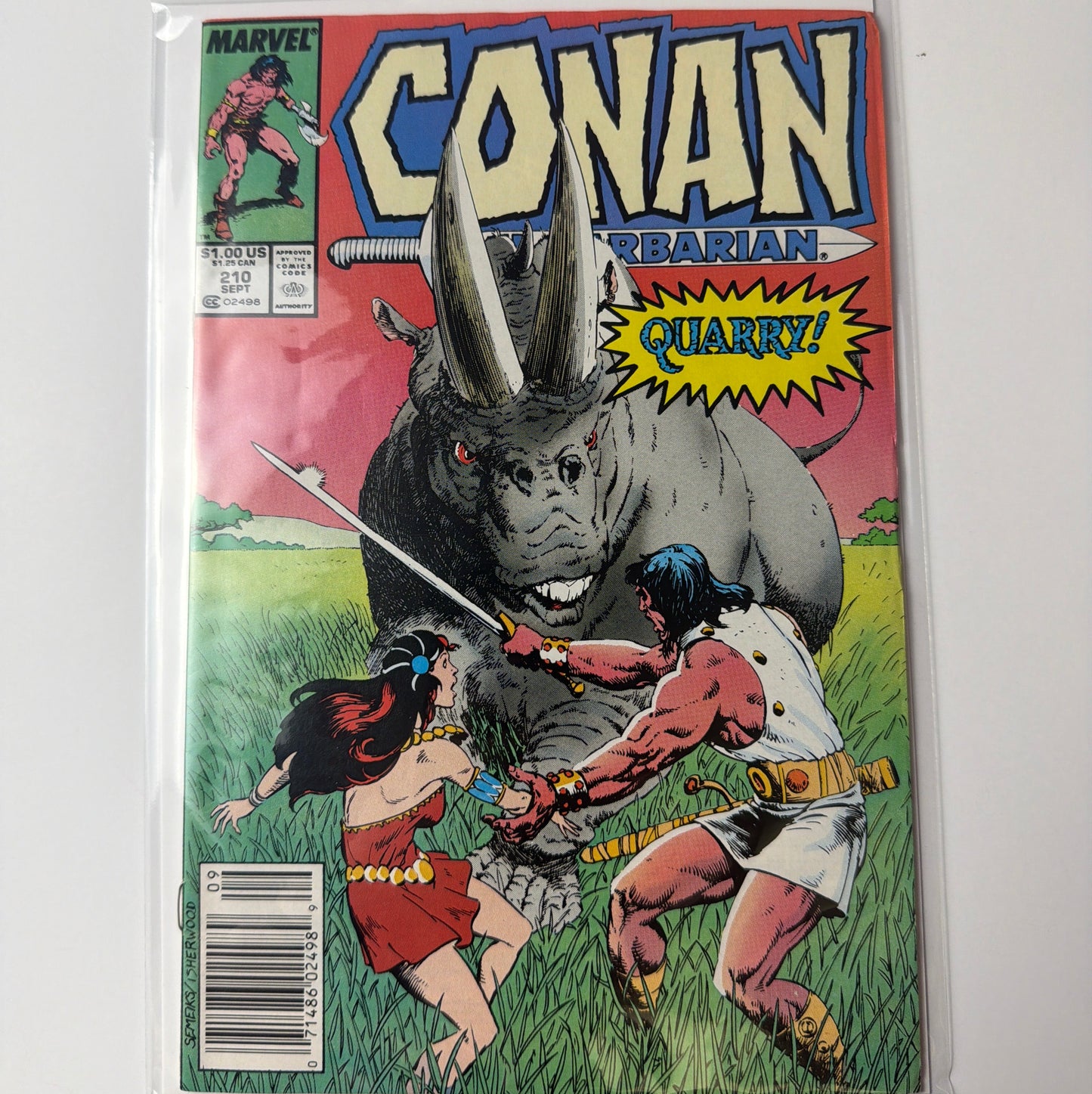 Conan the Barbarian #210