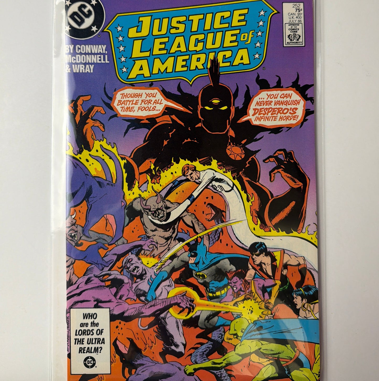 Justice League if America #252