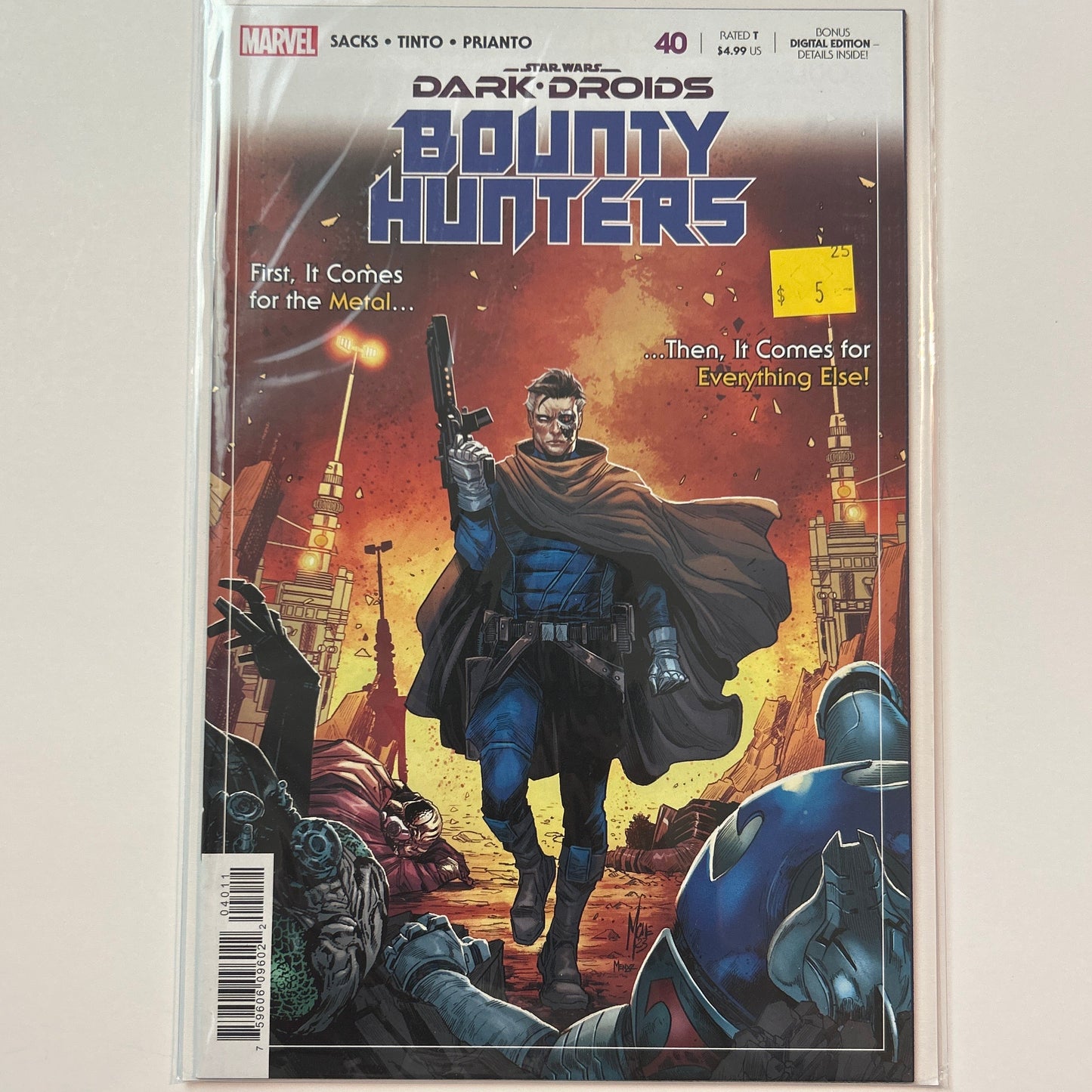 Star Wars Dark Droids Bounty Hunters #40