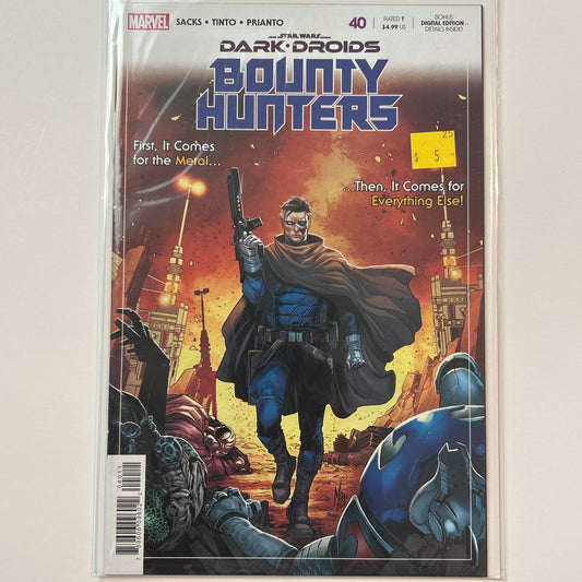 Star Wars Dark Droids Bounty Hunters #40