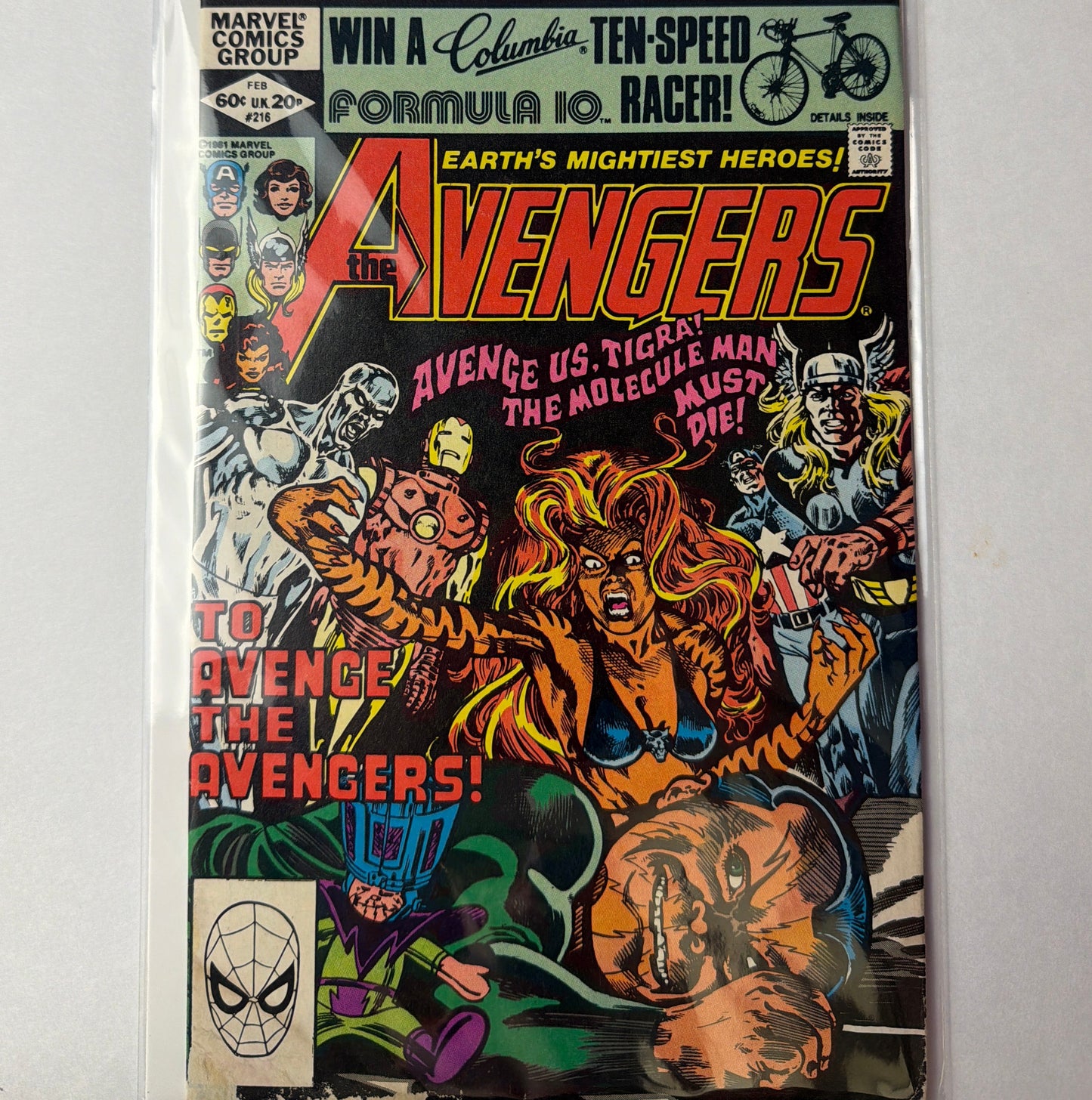 Earths Mightiest Heroes The Avengers #216