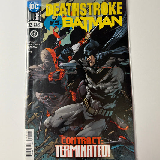 Death Stroke vs. Batman #32