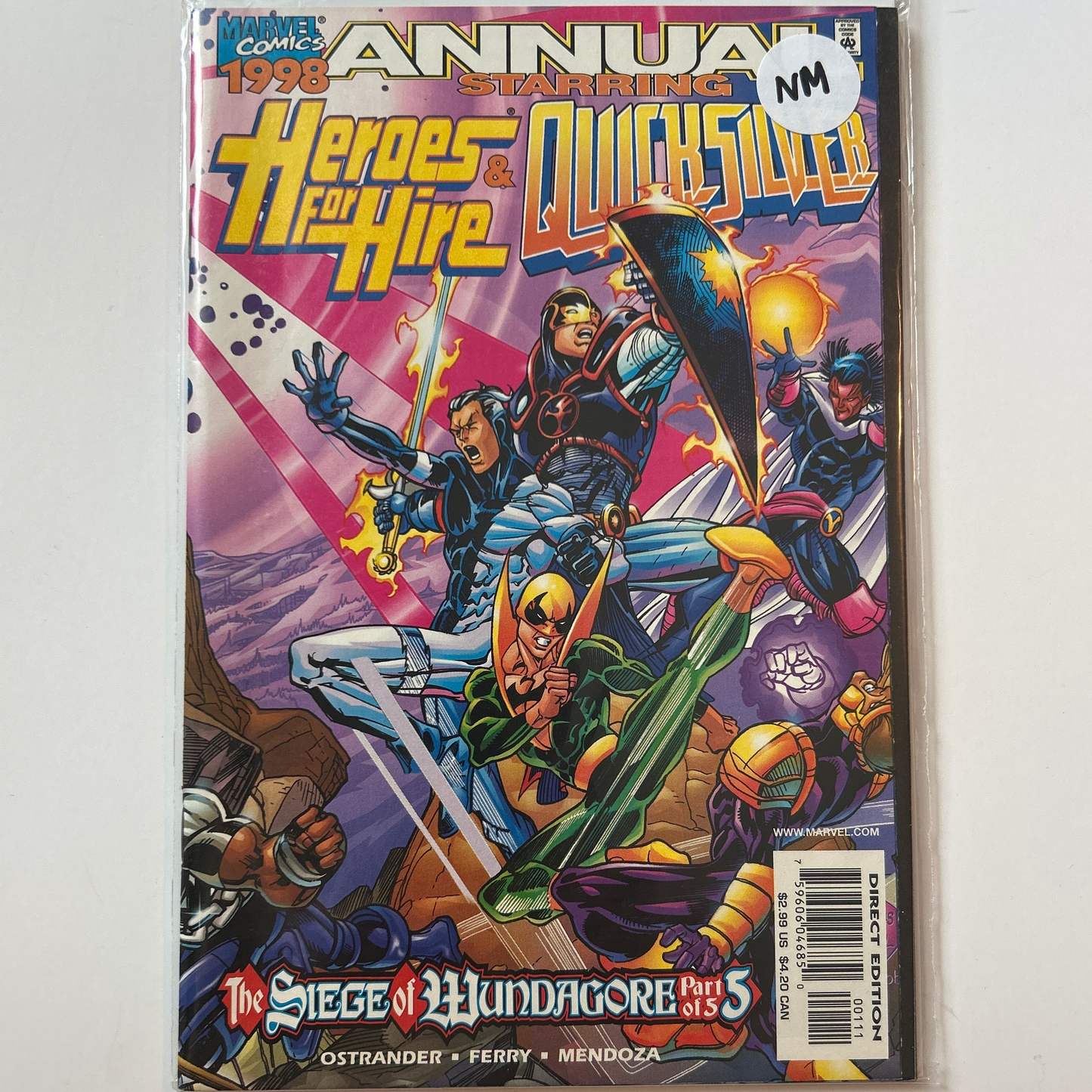 Heroes for Hire and Quicksilver #5