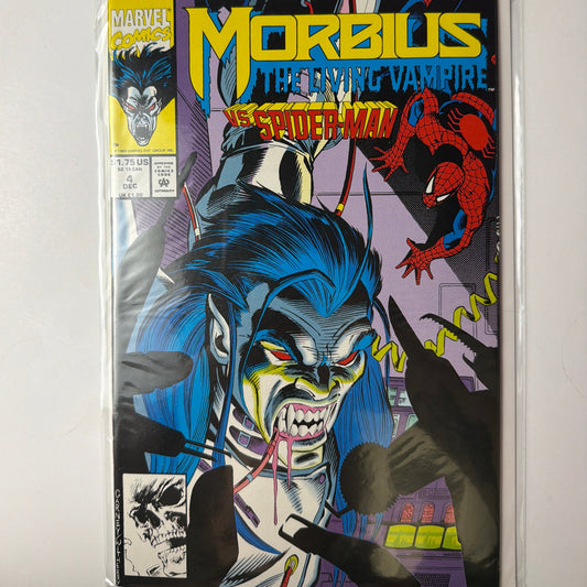 Morbius The Living Vampire vs Spider-Man #4