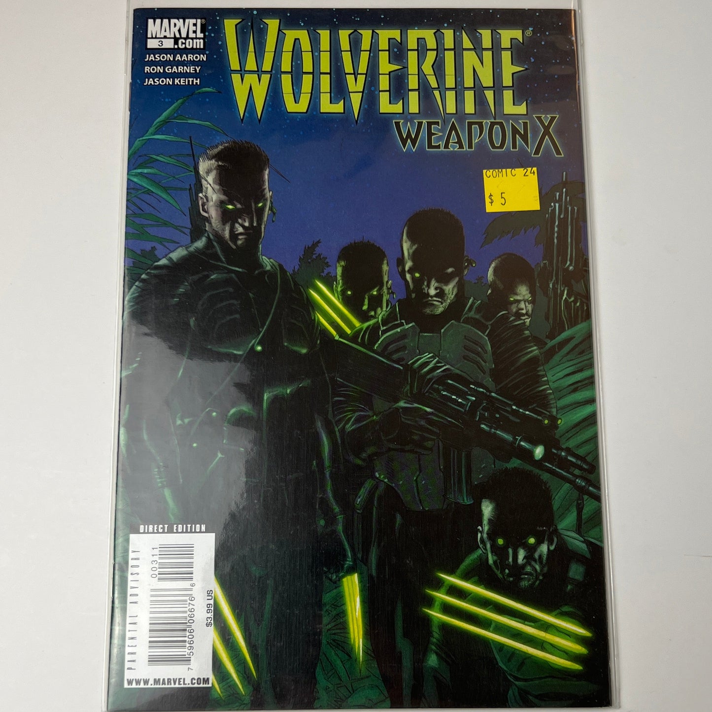 Wolverine weapon X #3