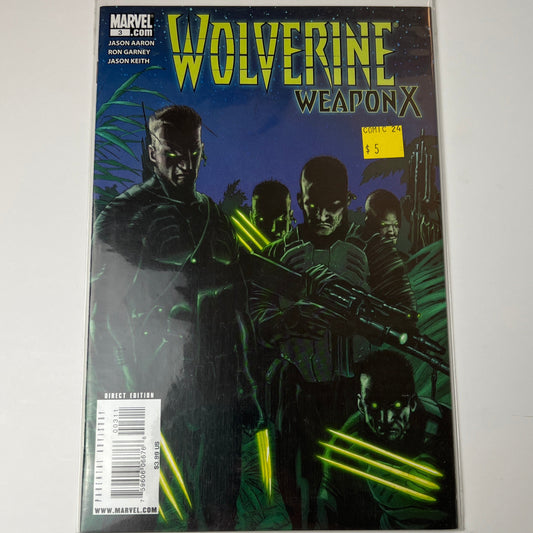 Wolverine weapon X #3