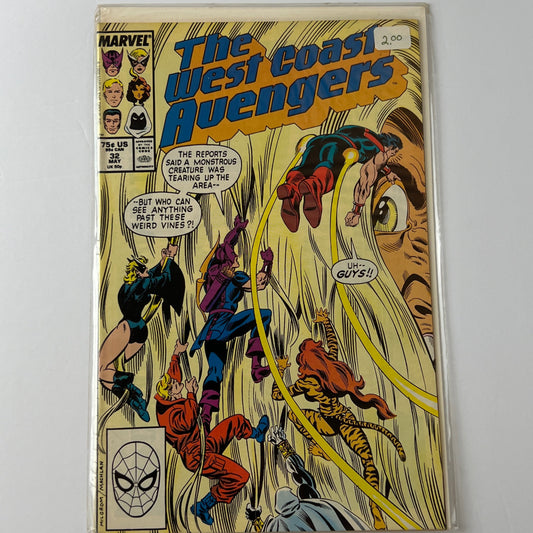 The west coast avengers #32