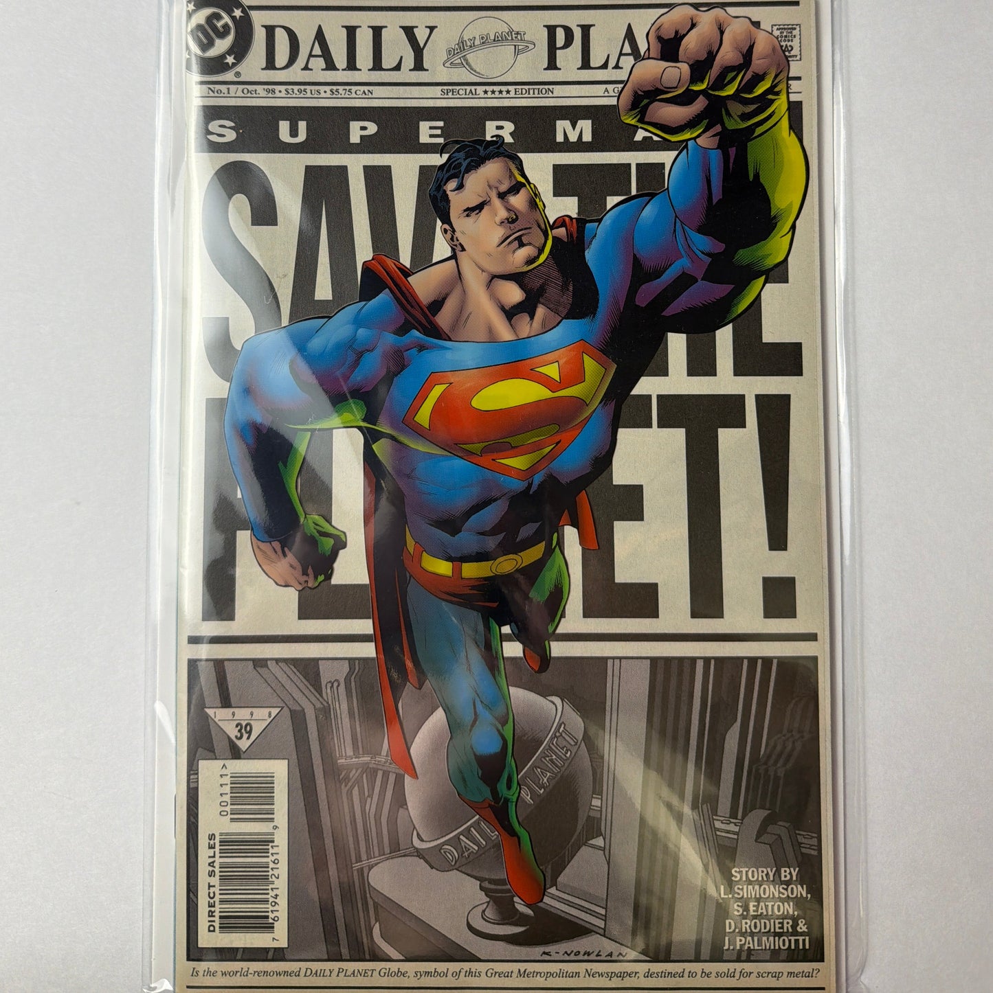 Daily Planet Superman #1 (NM-)
