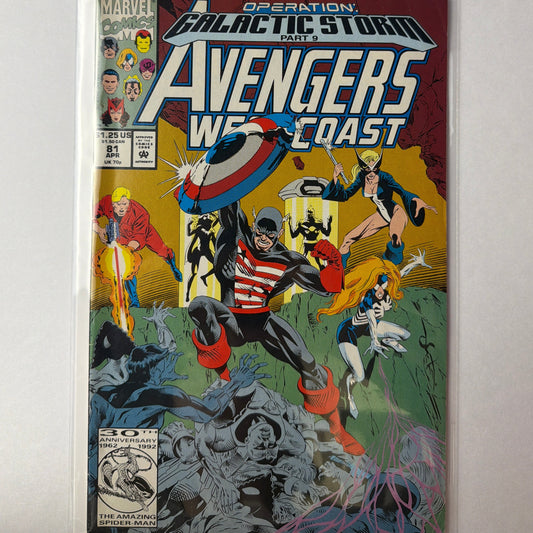 Avengers West Coast #81